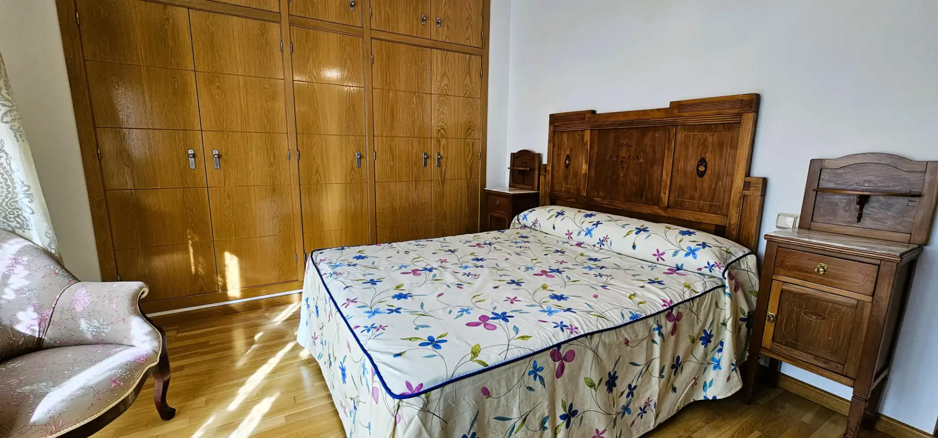 Bedroom of Flat for sale in Totana  with Air Conditioner, Parquet flooring and Storage room