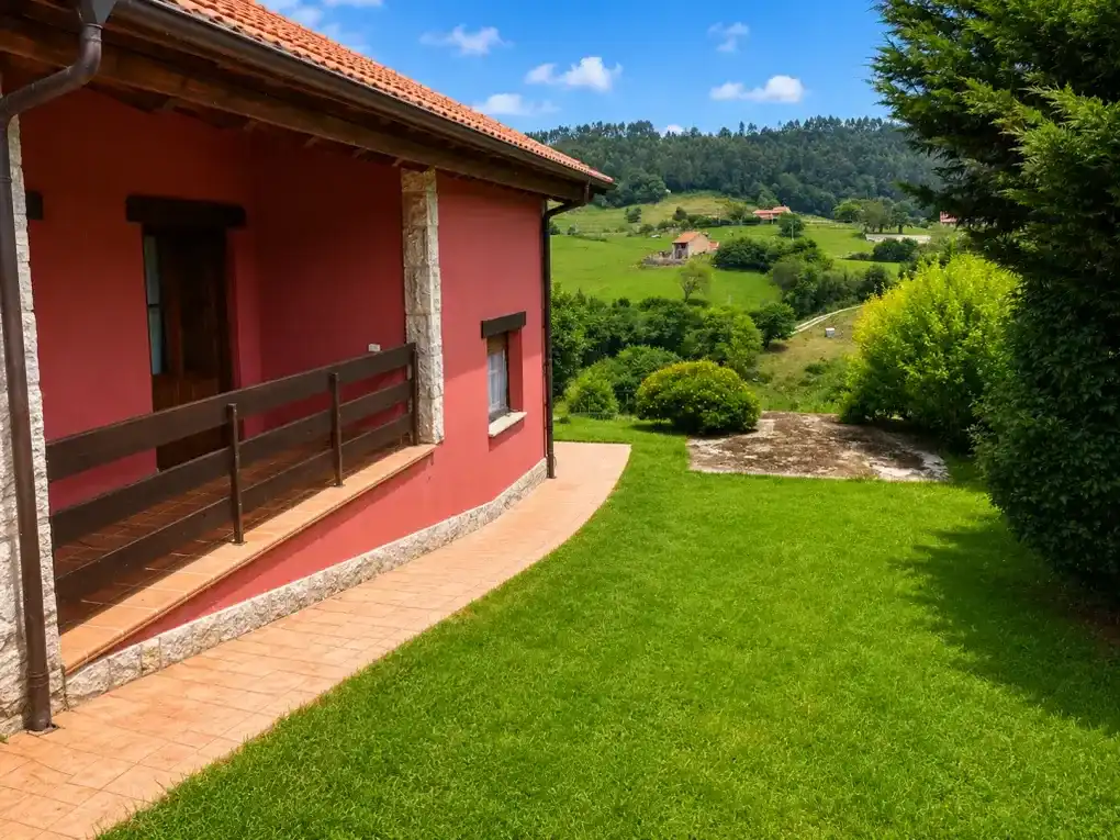 Vista exterior de Casa o chalet en venta en Llanes con Calefacción, Jardín privado y Terraza