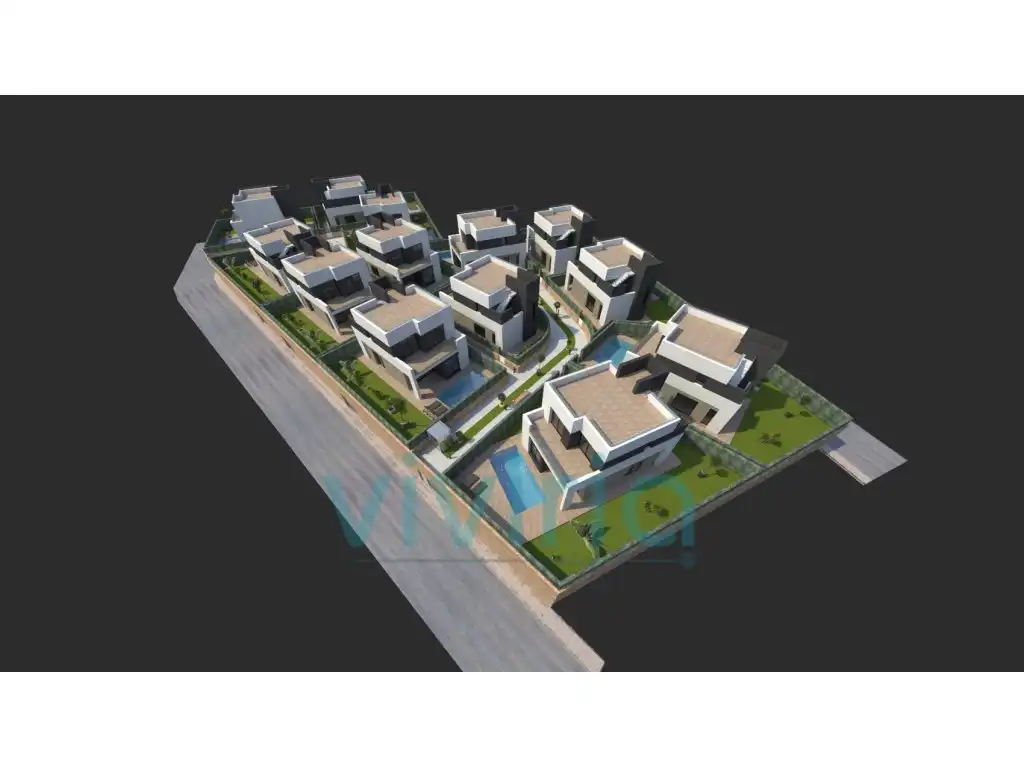 Vista exterior de Casa o xalet en venda en La Nucia amb Jardí privat