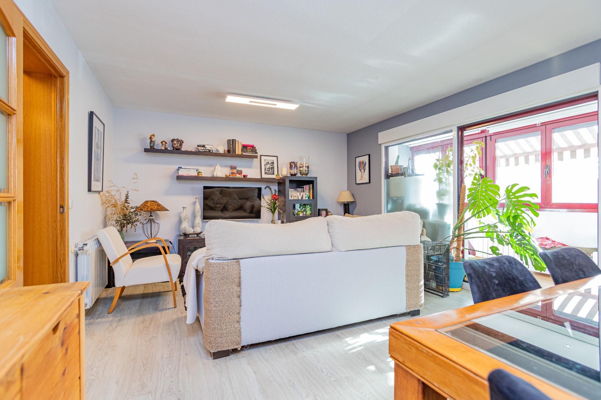 Sala d'estar de Pis en venda en Soto del Real amb Aire condicionat, Calefacció i Jardí privat