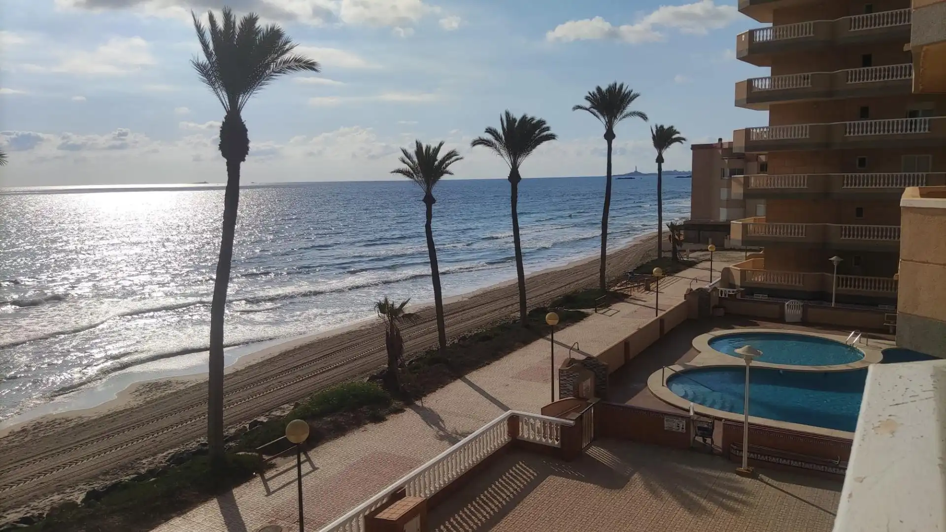 Vista exterior de Piso en venta en Cartagena con Aire acondicionado, Calefacción y Terraza
