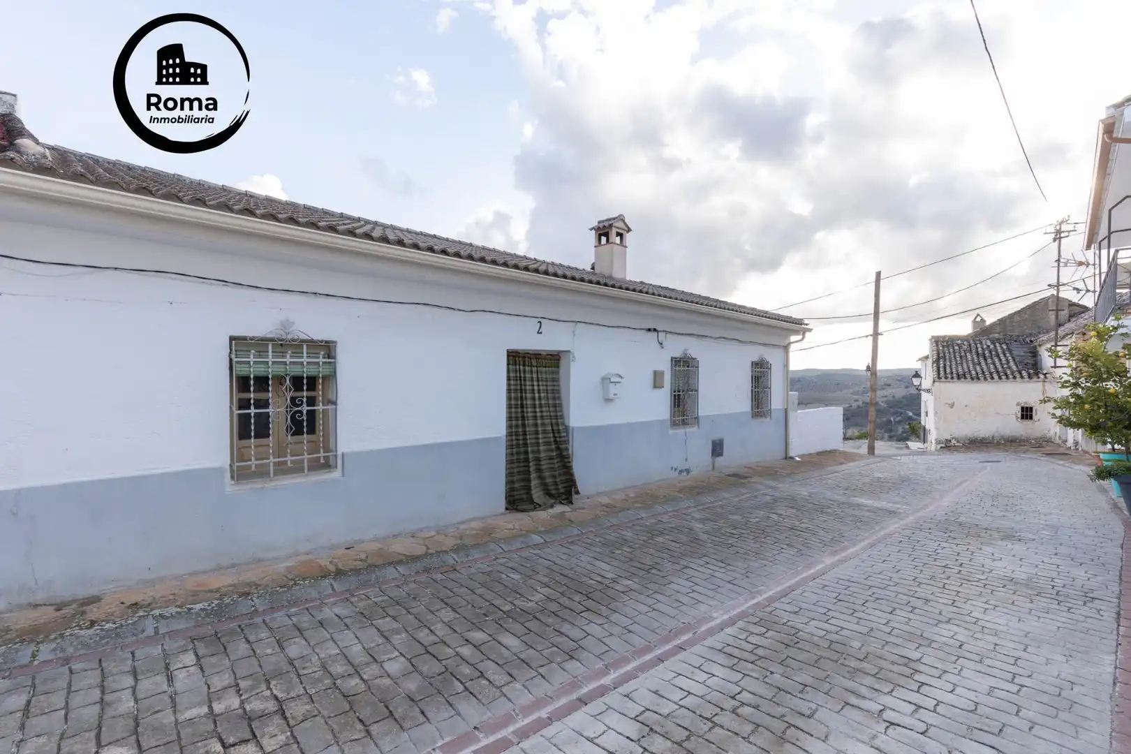Vista exterior de Planta baja en venta en Moclín con Terraza, Amueblado y Balcón