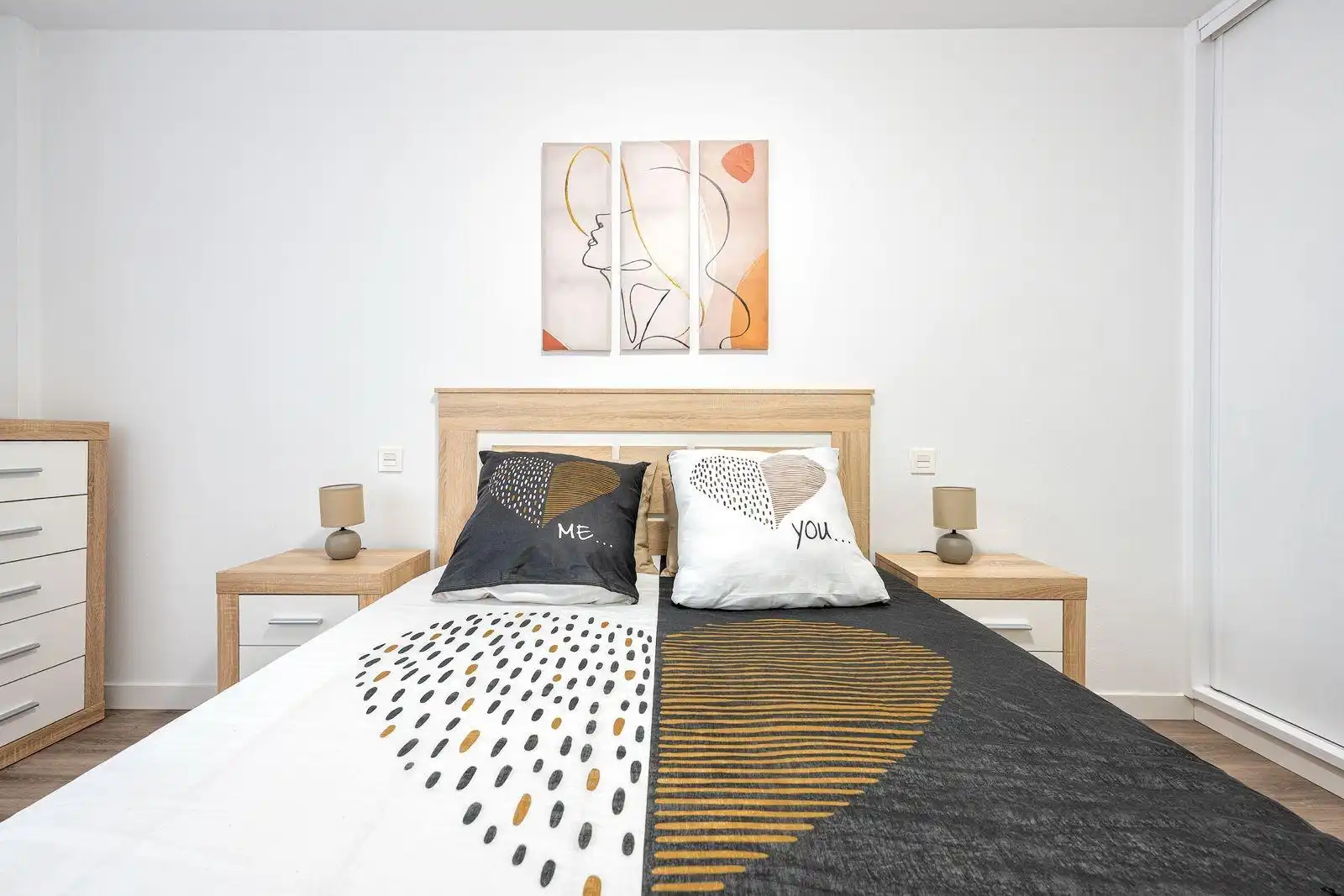 Schlafzimmer von Wohnung zur Miete in Agüimes mit Möbliert und Alarm