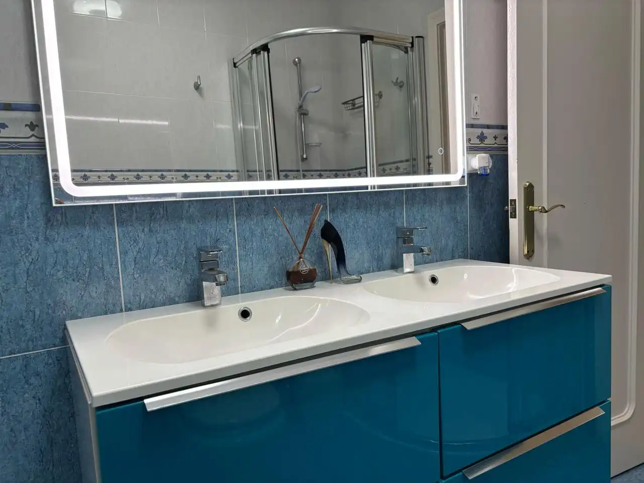 Baño de Casa o chalet en venta en La Manga del Mar Menor con Aire acondicionado, Calefacción y Jardín privado