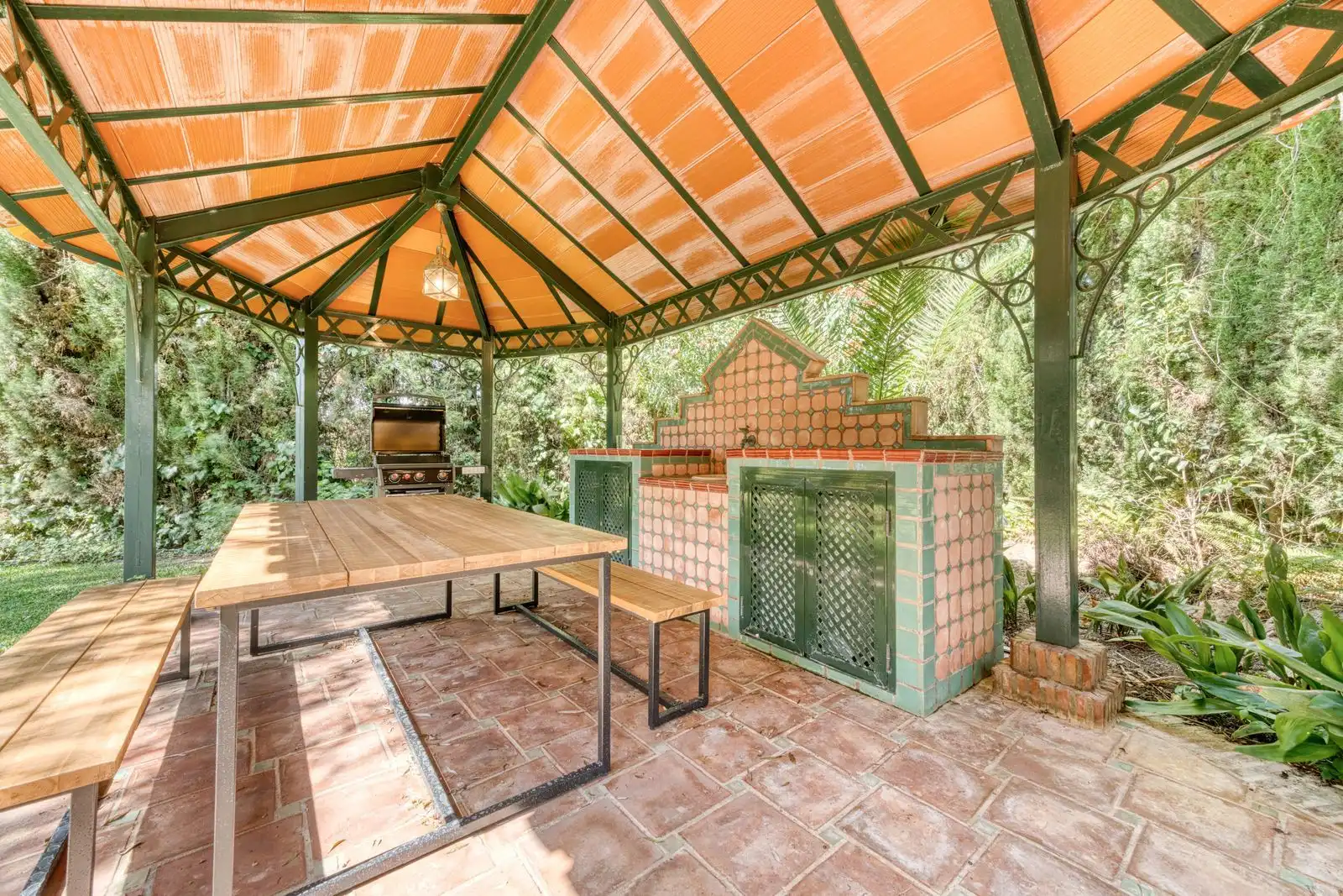 Garden of Houses for rent in Marbella  with Air Conditioner, Private garden and Swimming Pool