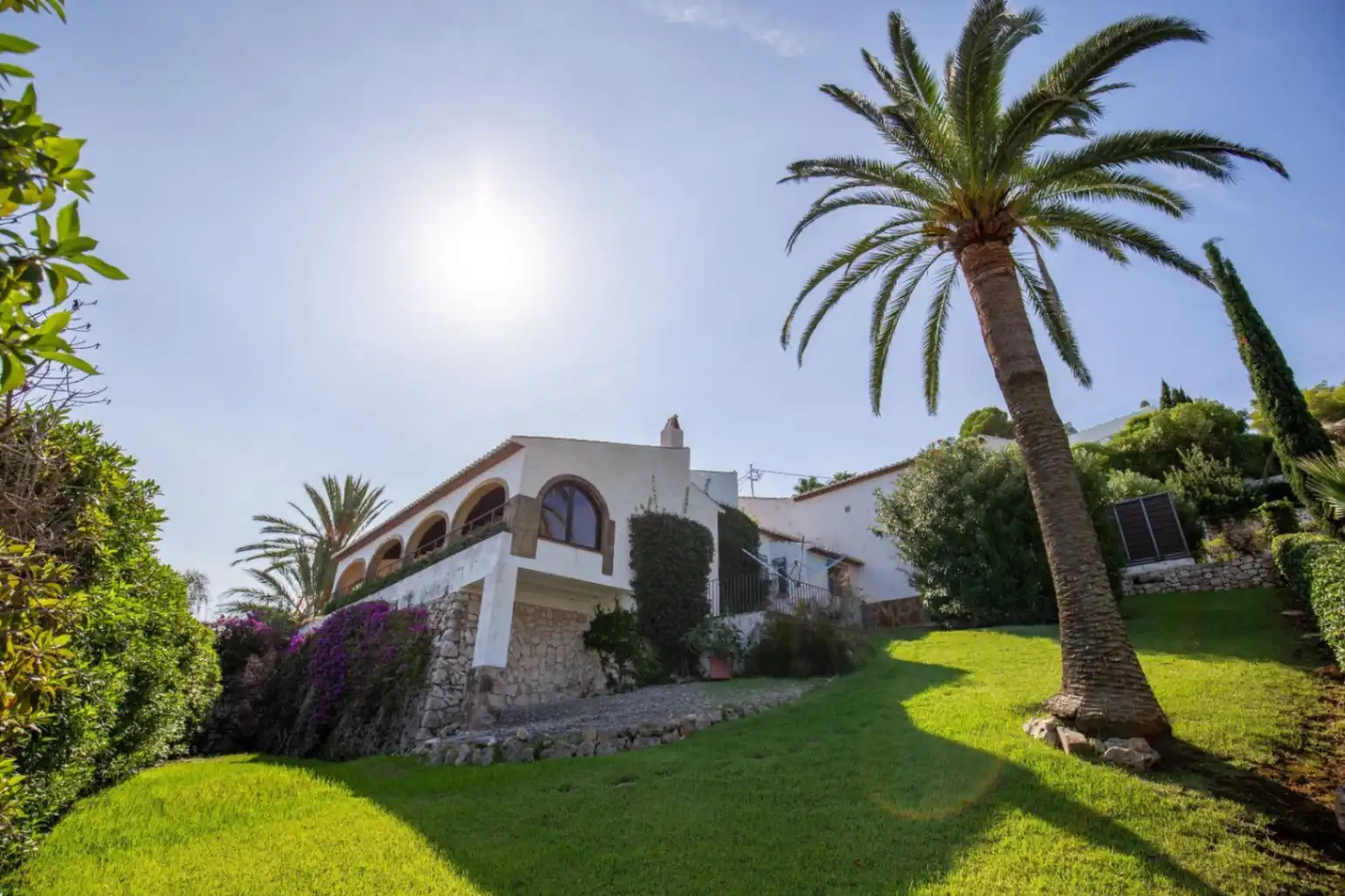 Exterior view of Houses for sale in Jávea / Xàbia  with Terrace and Swimming Pool