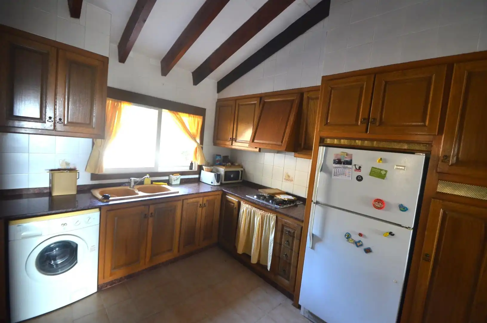 Cuina de Casa o xalet en venda en Orxeta amb Terrassa, Traster i Moblat
