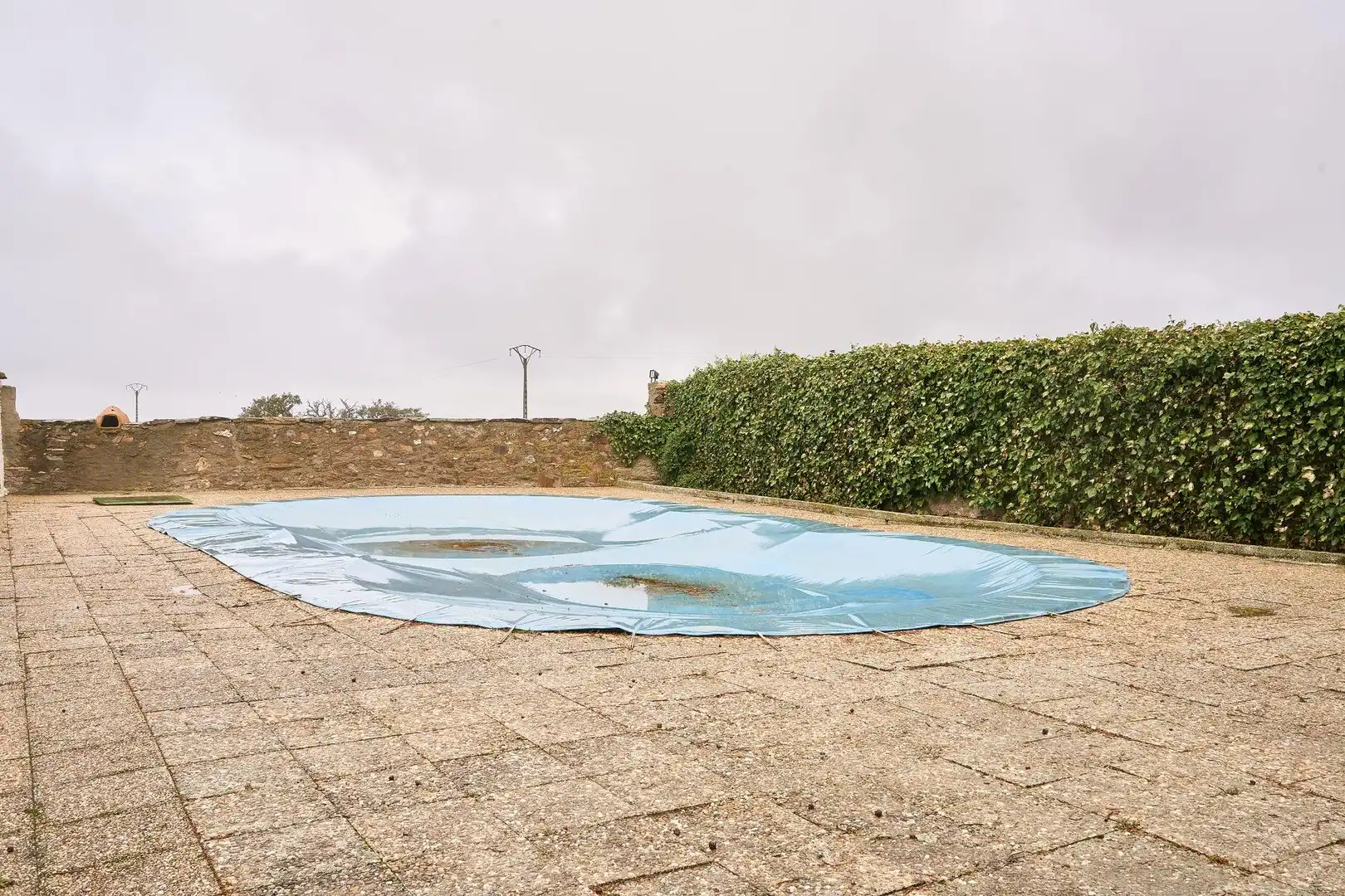 Piscina de Finca rústica en venta en Horcajo Medianero