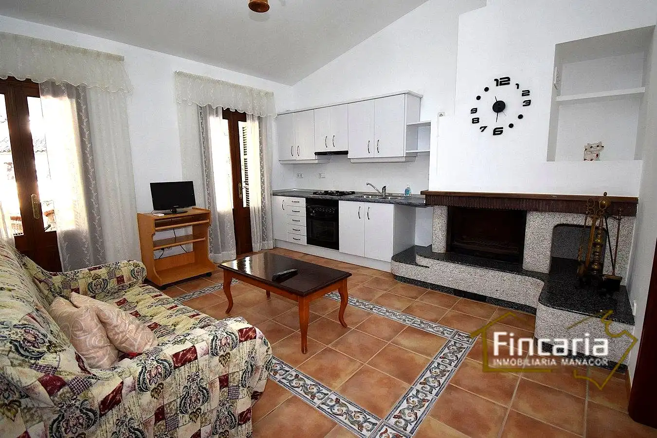 Sala d'estar de Casa o xalet de lloguer en Manacor amb Aire condicionat, Terrassa i Moblat