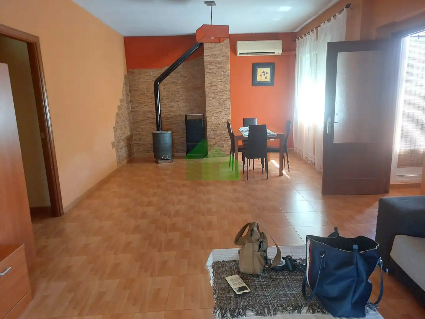 Wohnzimmer von Wohnung zum Verkauf in Lobón mit Klimaanlage, Heizung und Abstellraum