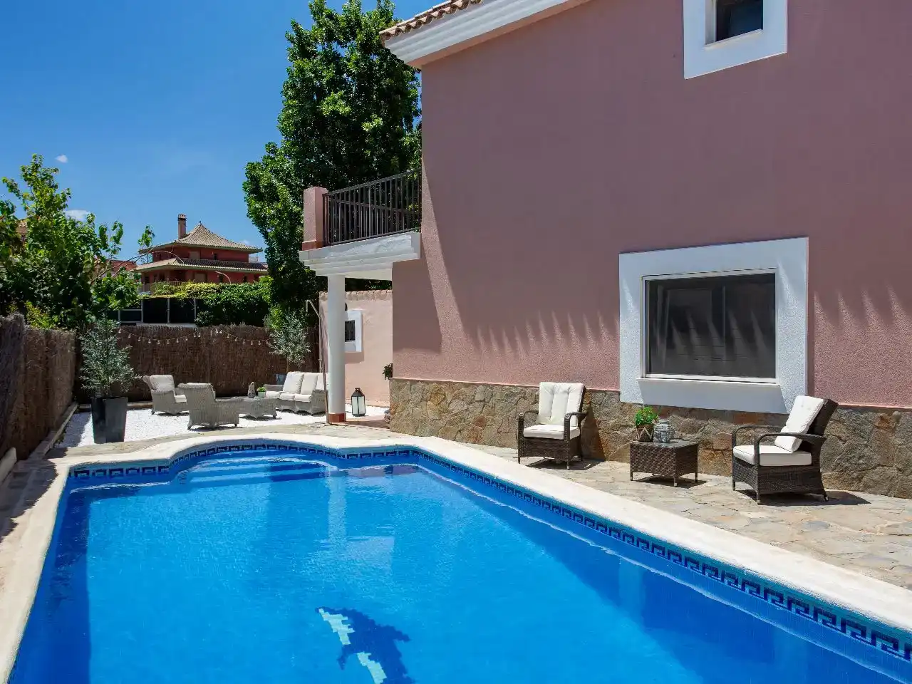 Piscina de Casa o xalet en venda en Manilva amb Aire condicionat, Piscina i Balcó