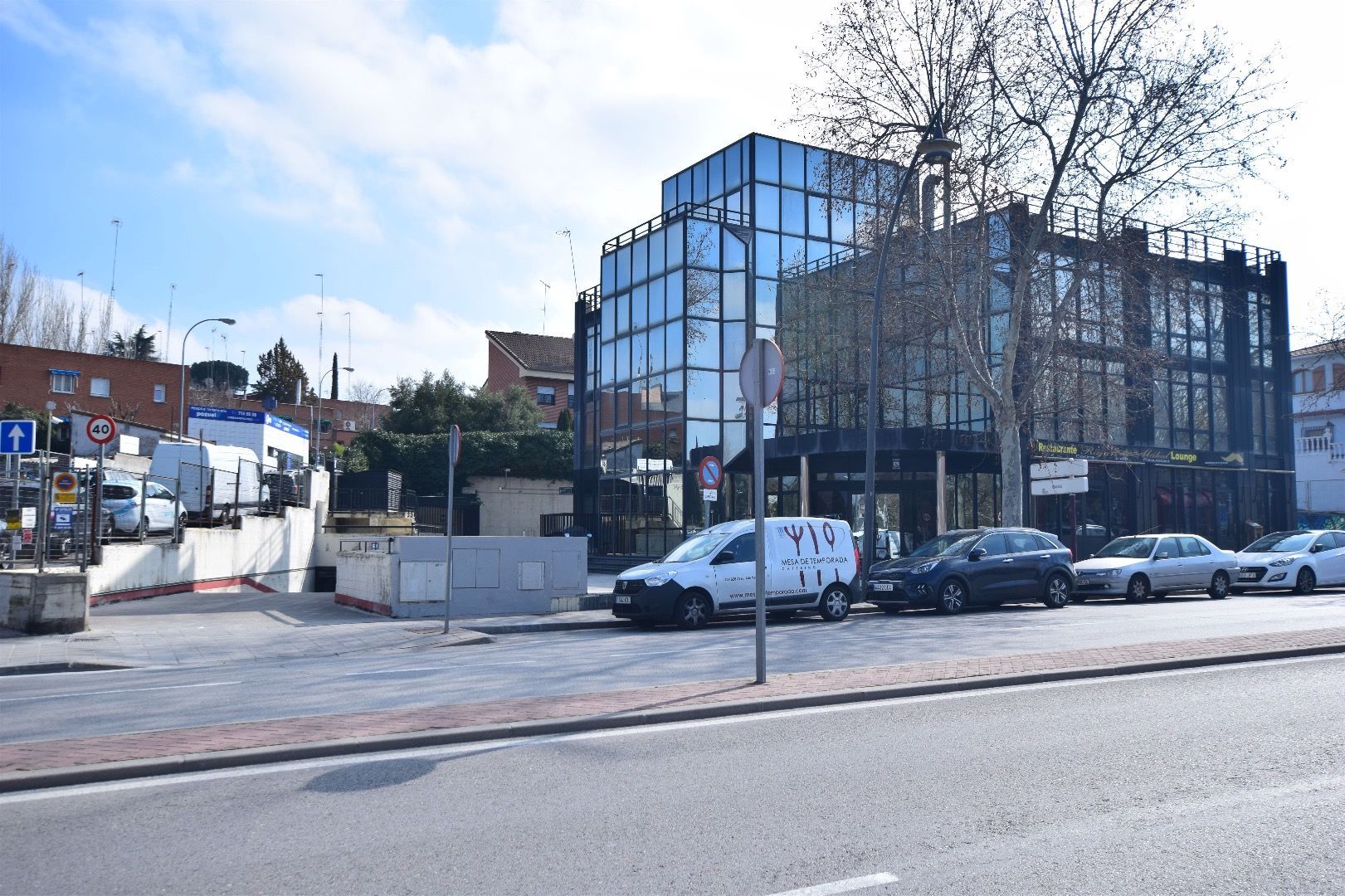 Vista exterior de Garatge en venda en Pozuelo de Alarcón