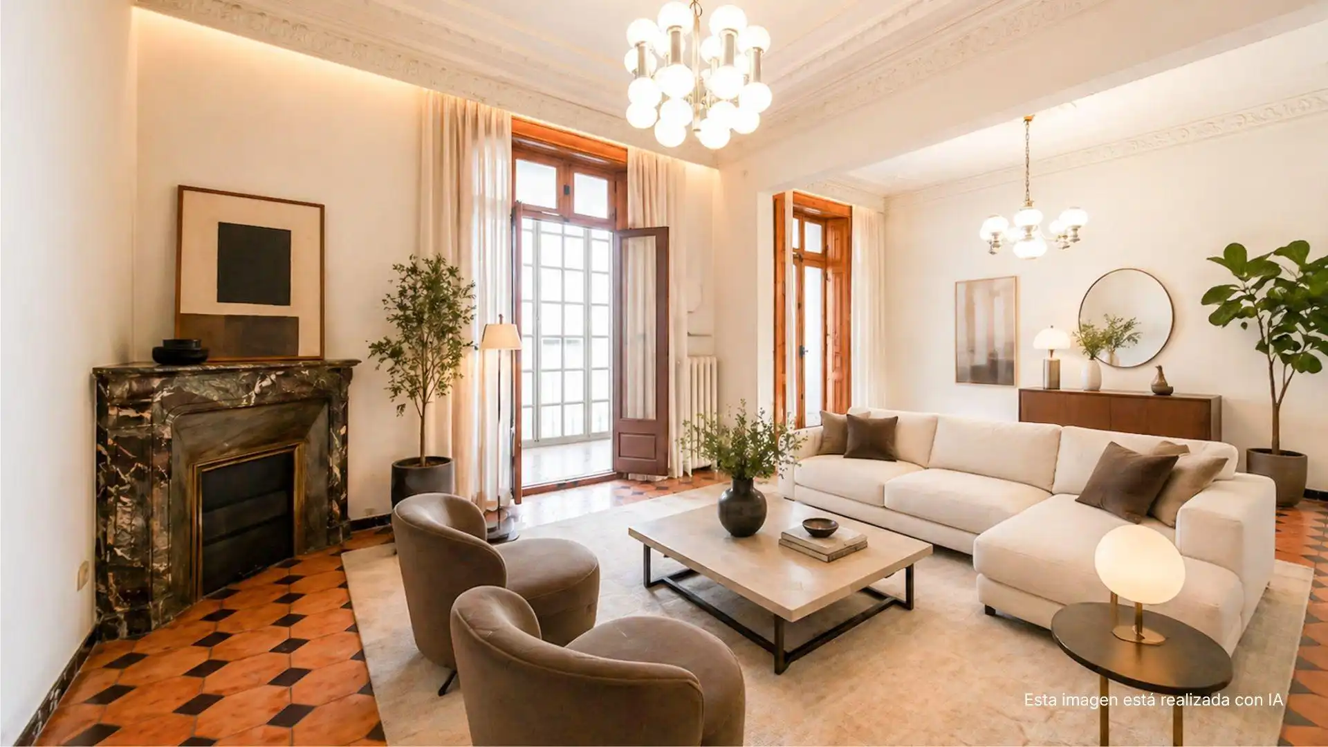 Wohnung mit Terrasse zum Verkauf in CORTS CATALANES