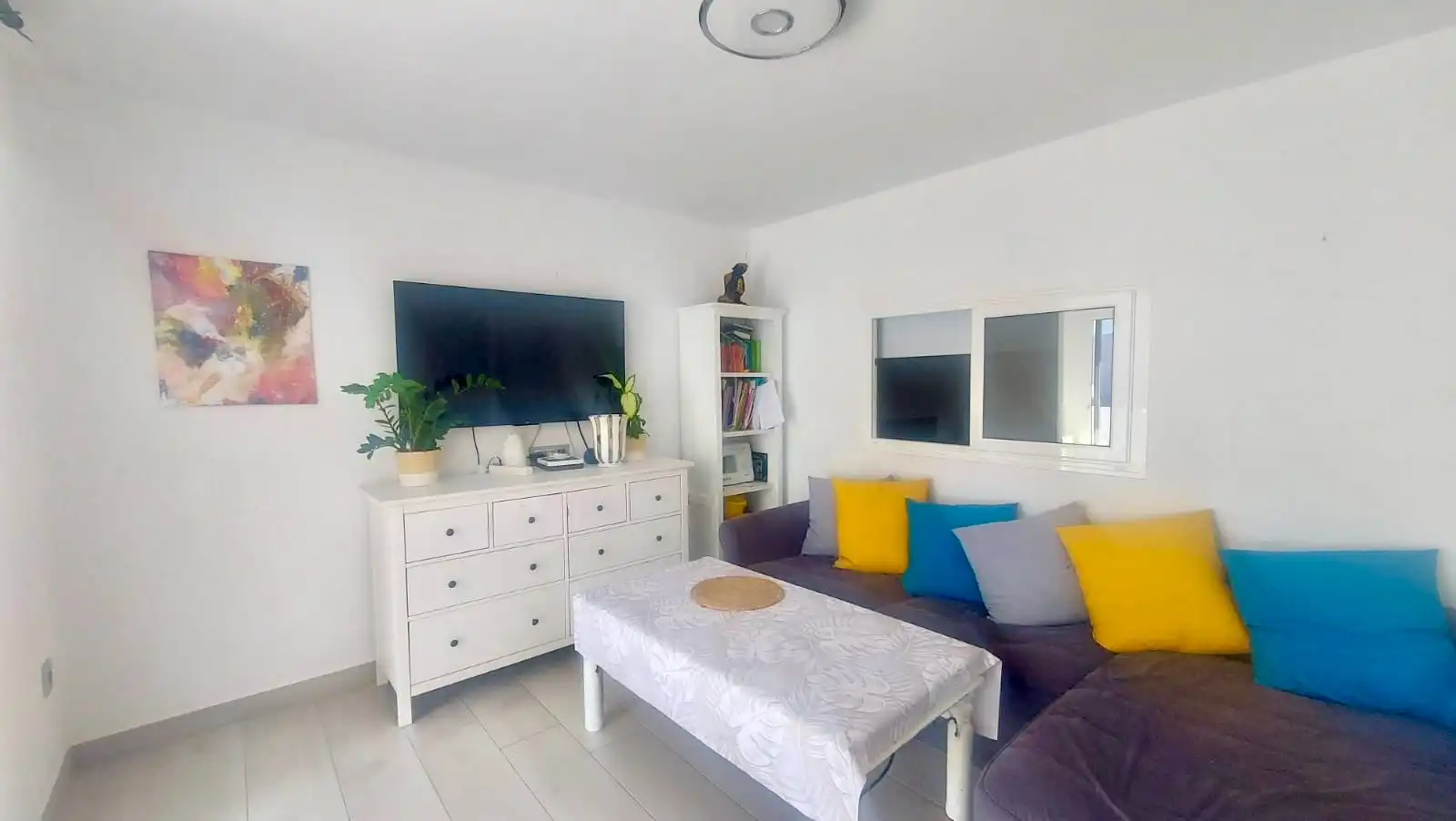 Sala de estar de Piso en venta en Arrecife con Amueblado y Balcón