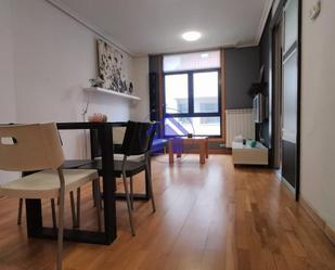 Living room of Flat for sale in Vigo   with Heating, Parquet flooring and Terrace