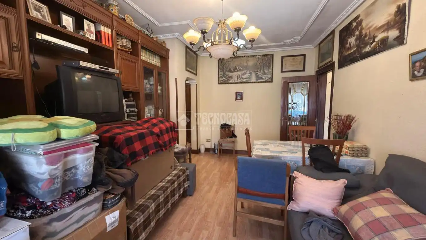 Sala de estar de Piso en venta en Bilbao 