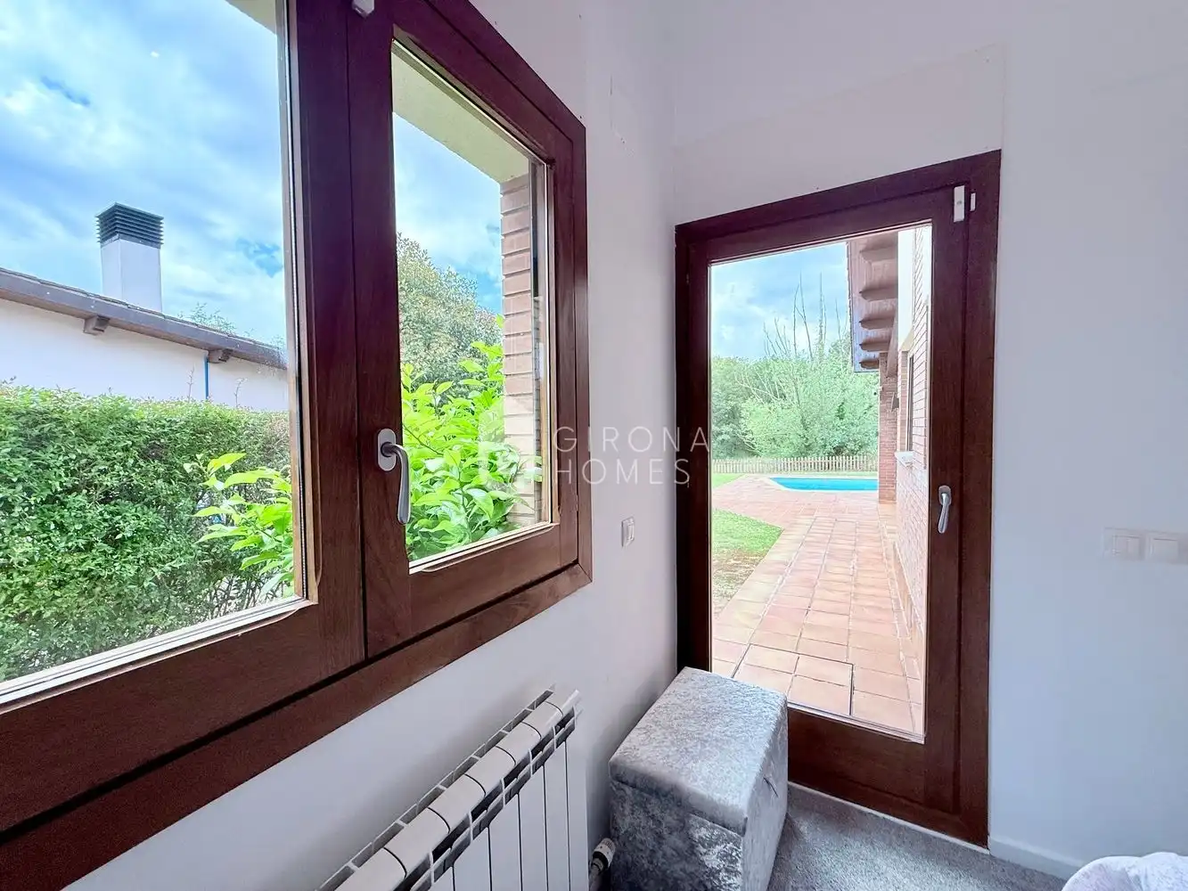 Garten von Haus oder Chalet zum Verkauf in Sant Julià de Ramis mit Klimaanlage, Heizung und Privatgarten