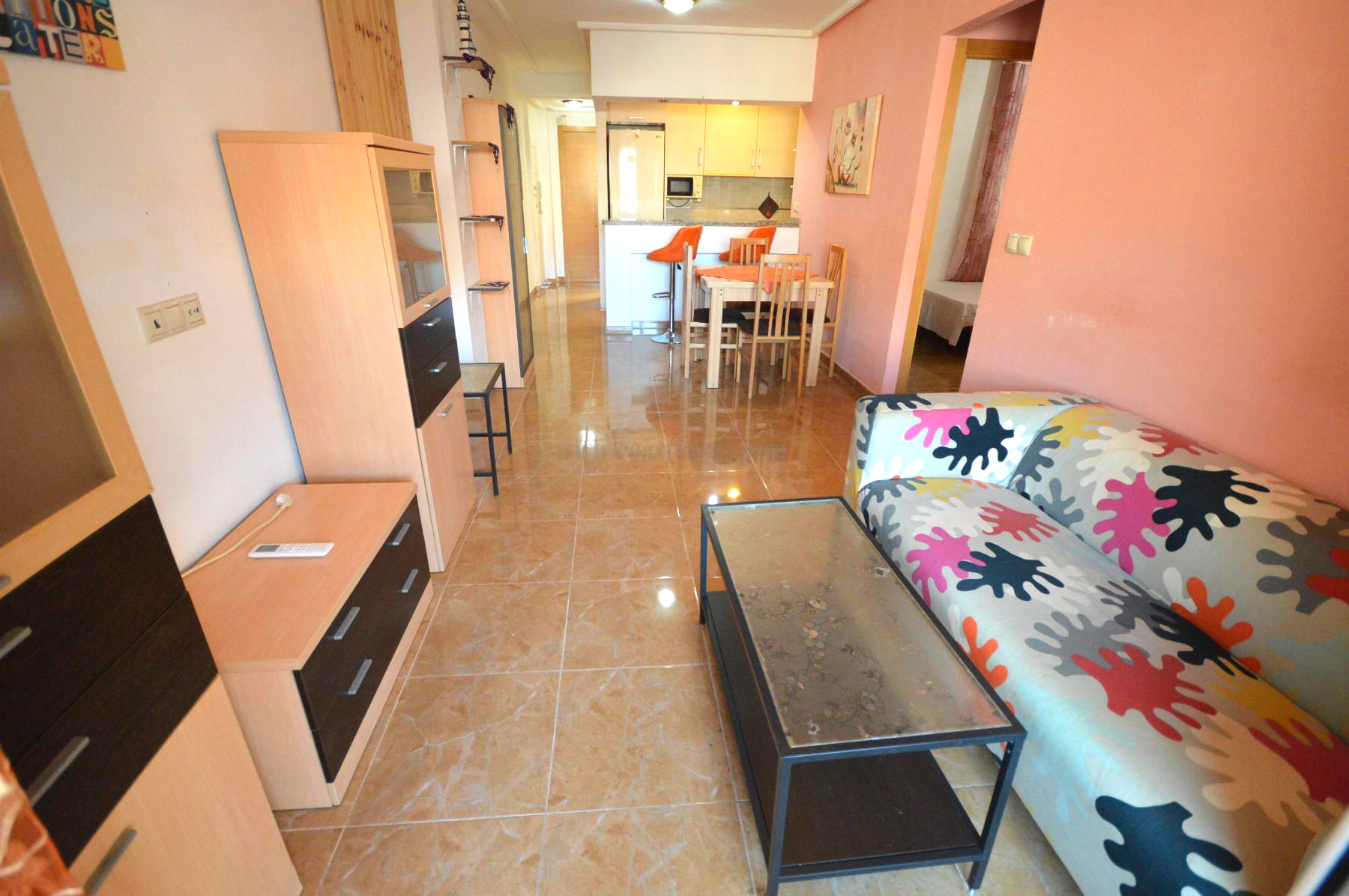 Bedroom of Apartment for sale in Torrevieja  with Furnished, Balcony and Community pool