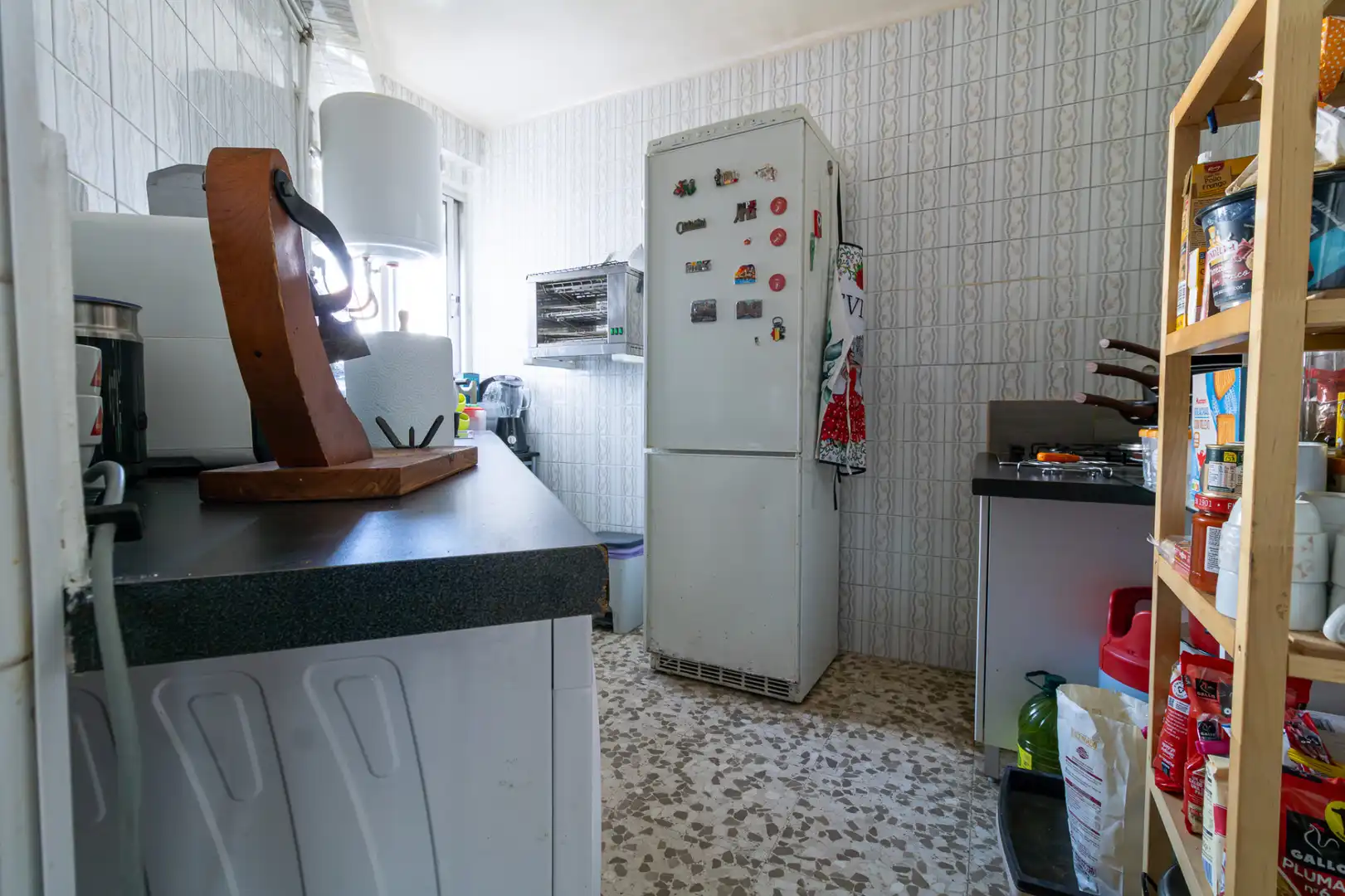 Kitchen of Flat for sale in Sevilla  with Air Conditioner, Heating and Furnished
