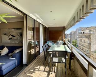 Terrace of Flat to rent in  Madrid Capital  with Air Conditioner, Heating and Furnished