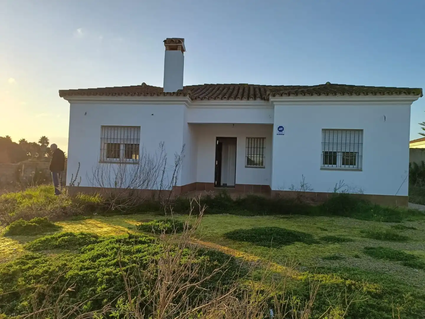 Vista exterior de Casa o xalet en venda en Chiclana de la Frontera