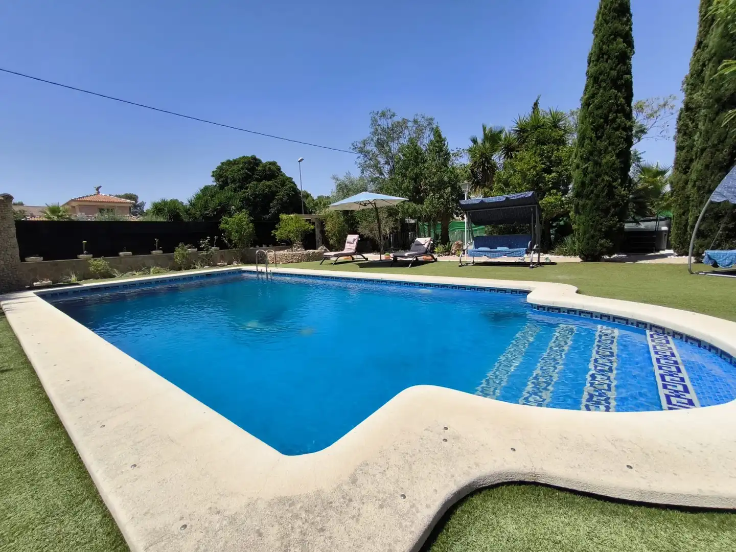 Piscina de Casa o xalet en venda en Molina de Segura amb Aire condicionat, Calefacció i Jardí privat