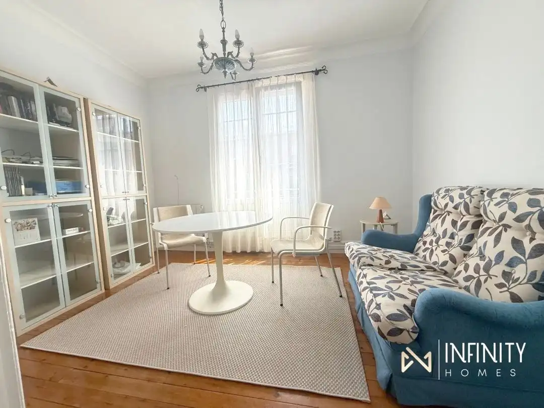 Sala de estar de Piso de alquiler en Bilbao  con Calefacción, Terraza y Balcón
