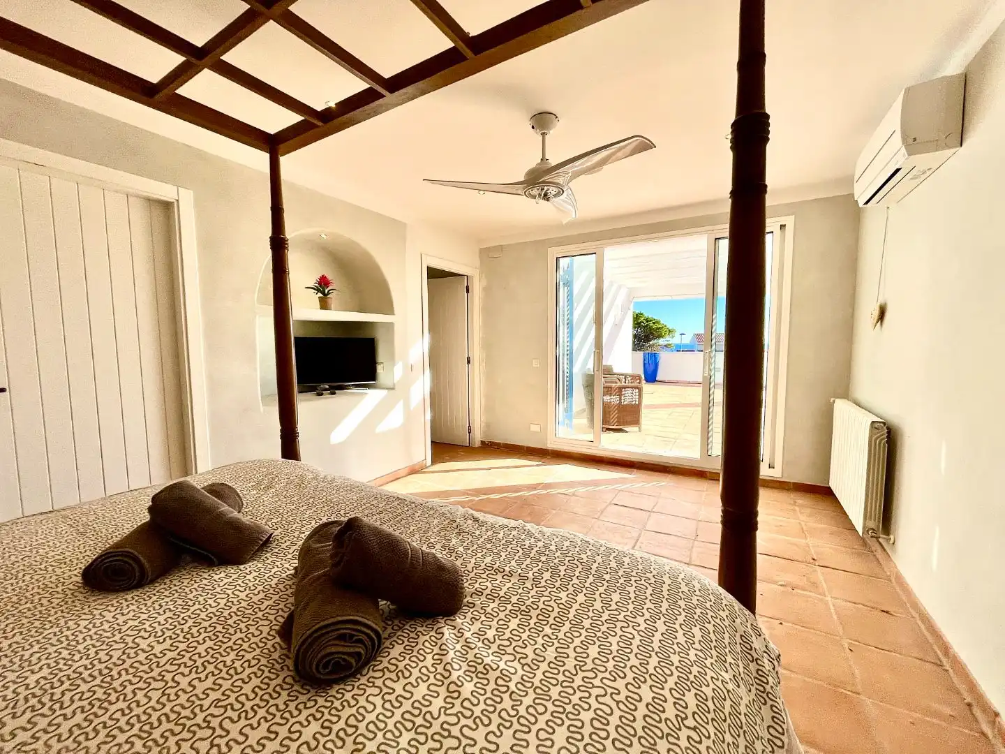 Habitación de Casa o chalet en venta en L'Ametlla de Mar  con Aire acondicionado, Terraza y Piscina
