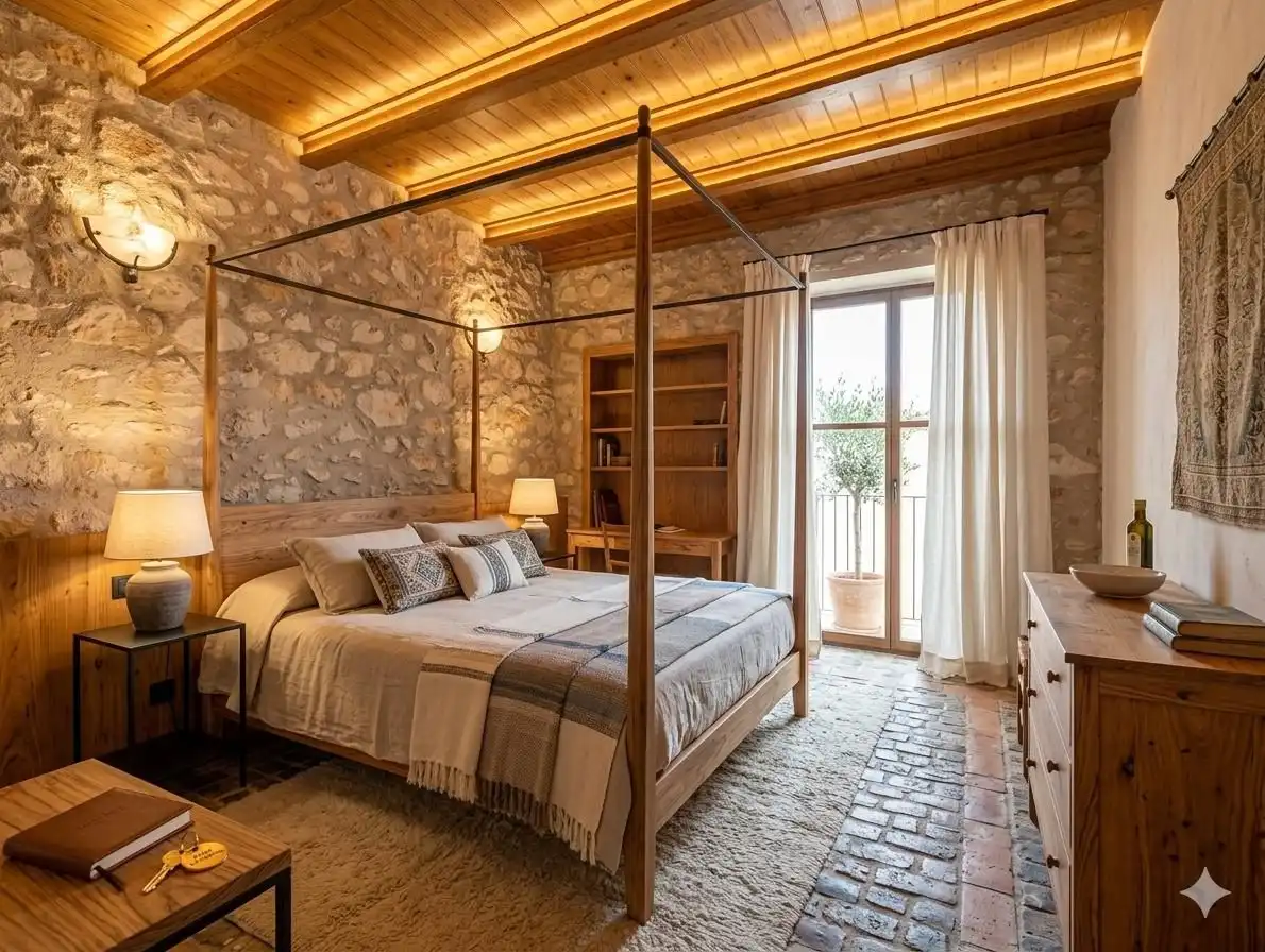 Schlafzimmer von Gebäude zum Verkauf in Rossell