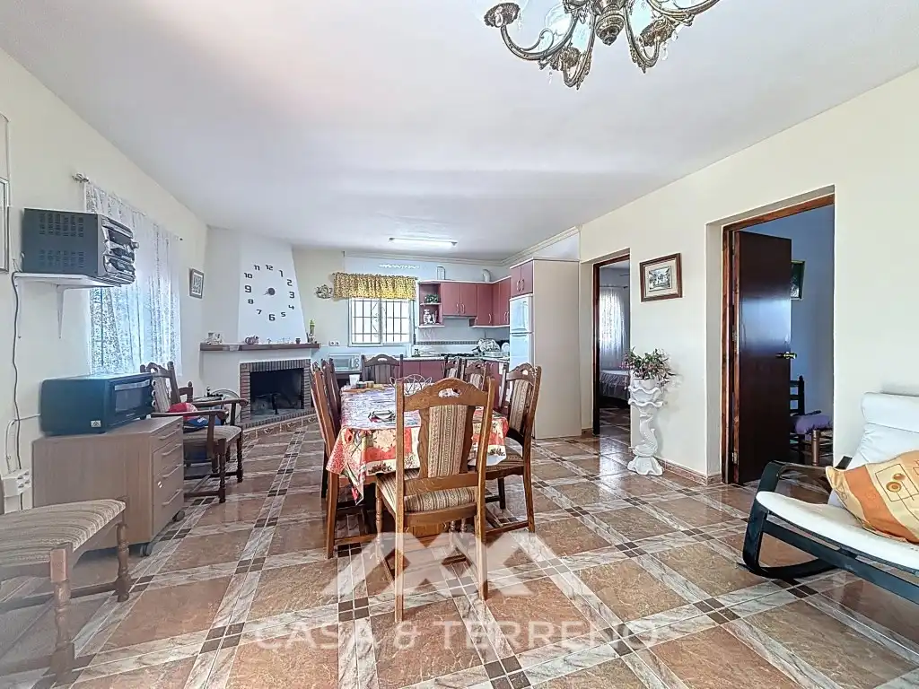 Comedor de Casa o chalet en venta en Macharaviaya con Aire acondicionado, Jardín privado y Terraza