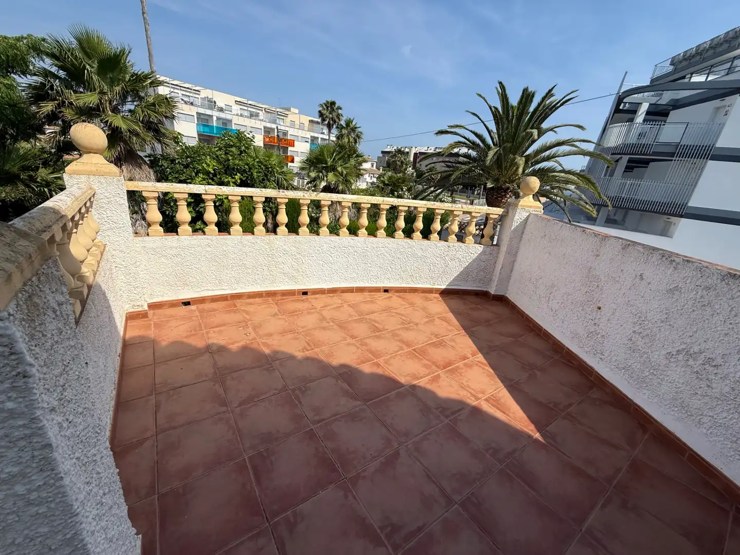 Terrace of Houses for rent in Dénia  with Air Conditioner, Heating and Private garden
