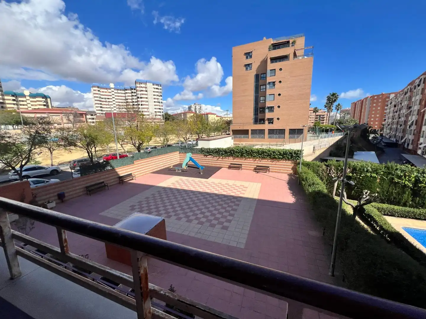 Terrace of Flat for sale in Alicante / Alacant  with Balcony and Community pool