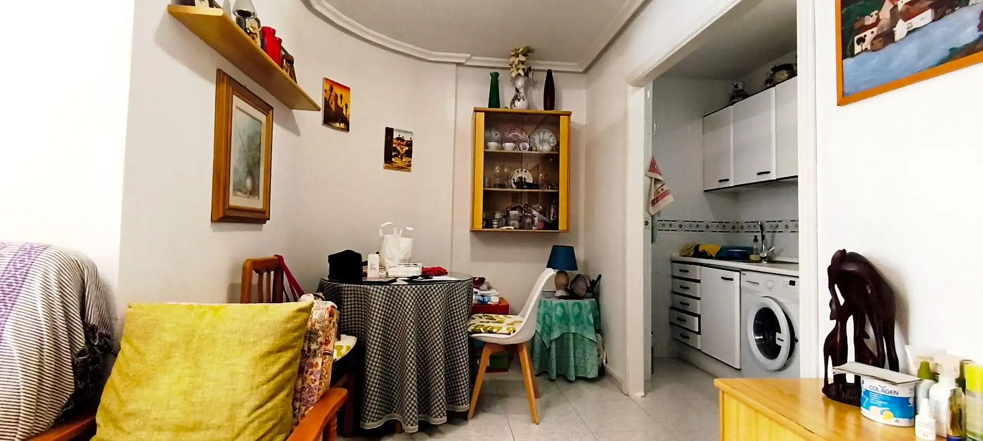 Kitchen of Apartments for sale in Santa Pola  with Air Conditioner, Terrace and Furnished