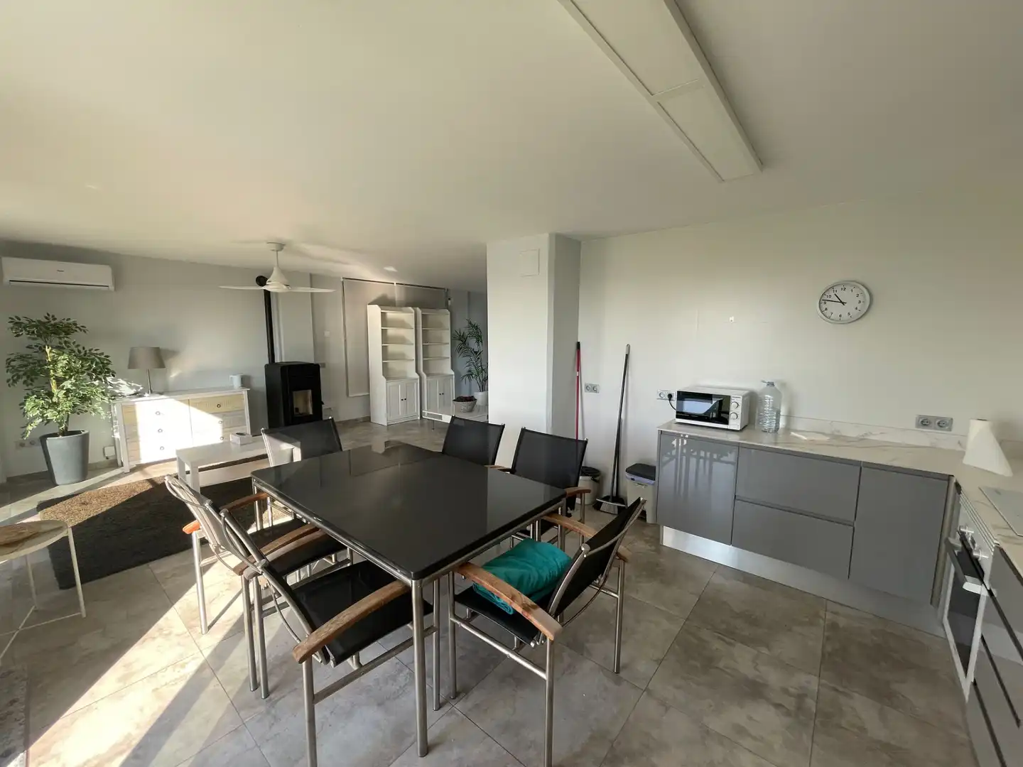 Cocina de Casa o chalet en venta en Burriana / Borriana con Aire acondicionado, Jardín privado y Trastero