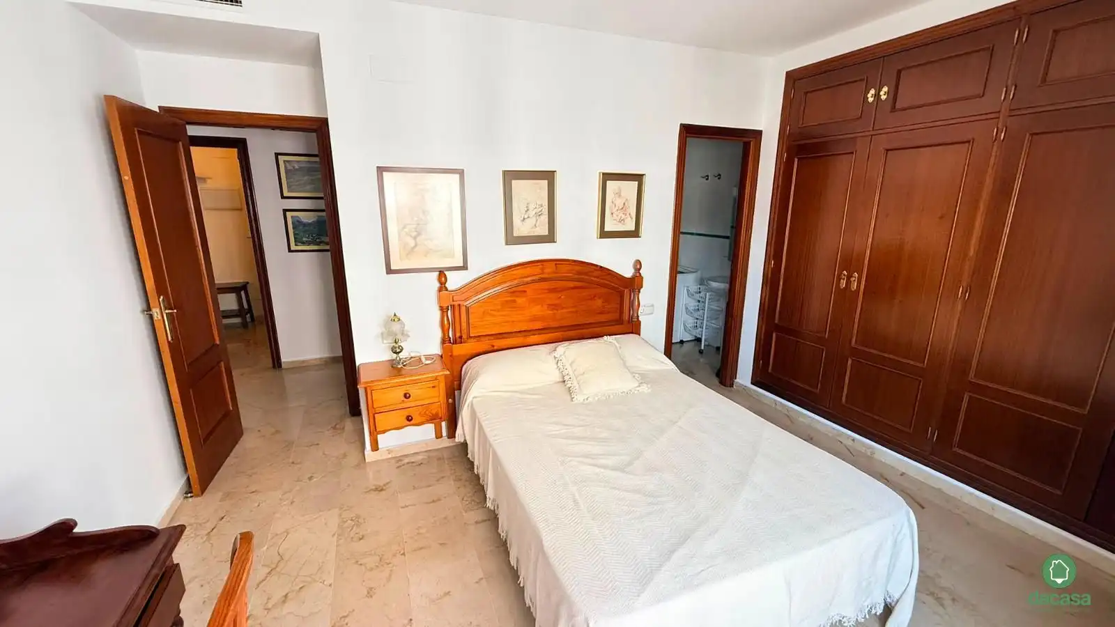Bedroom of Flat for sale in Huelva  with Air Conditioner, Heating and Terrace