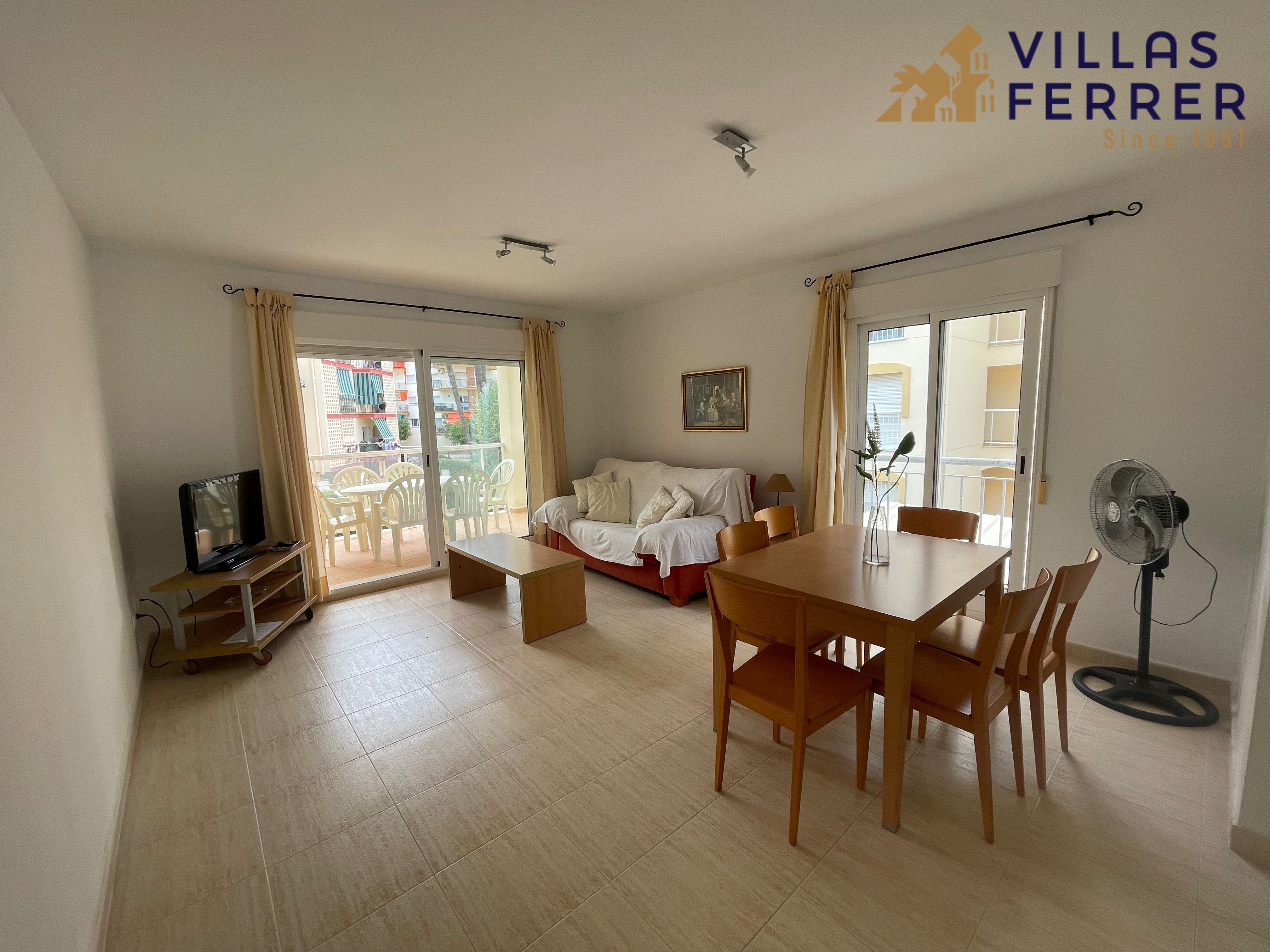 Exterior view of Flat for sale in Dénia  with Air Conditioner, Terrace and Community pool