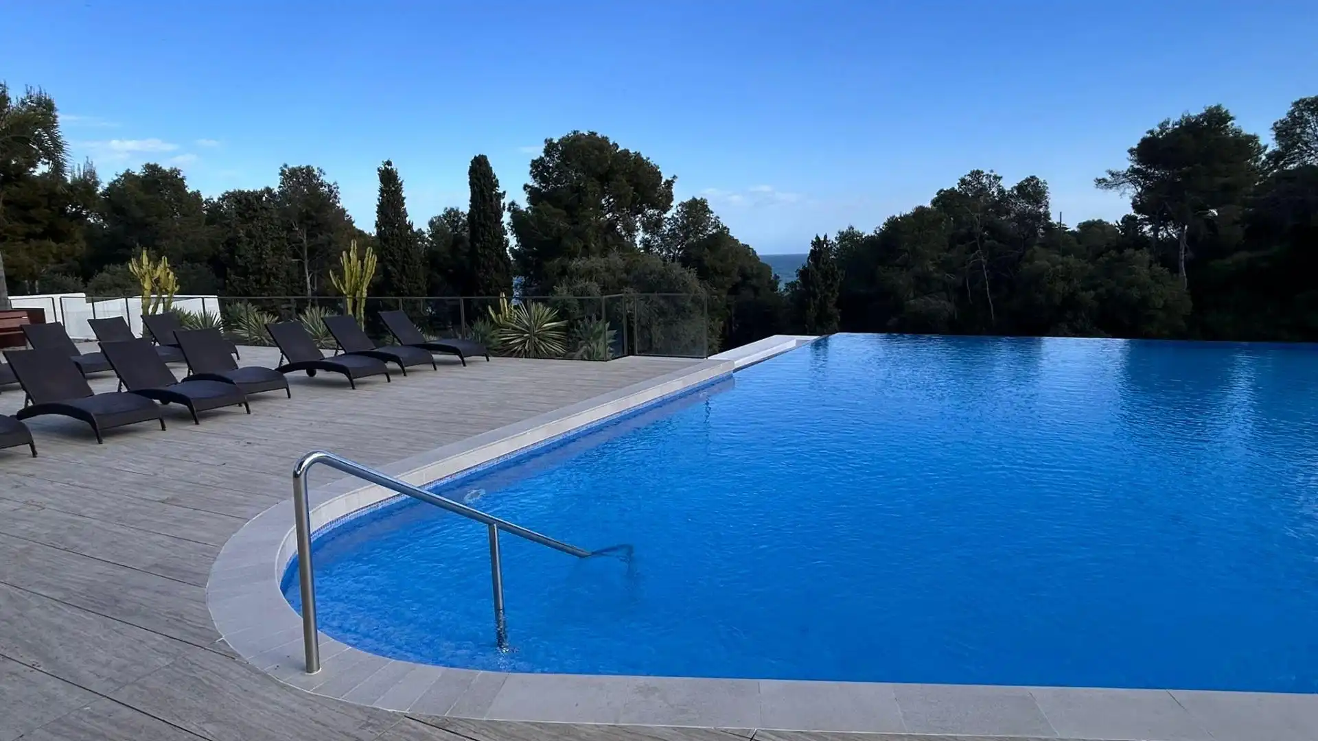 Swimming pool of Duplexes for sale in Sant Pere de Ribes  with Air Conditioner, Heating and Private garden