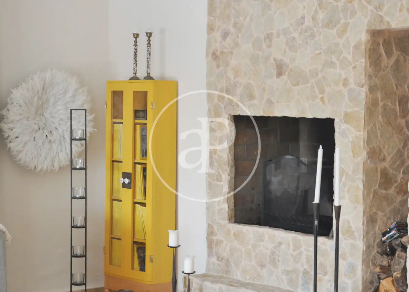 Sala d'estar de Casa o xalet en venda en Calvià amb Aire condicionat, Calefacció i Jardí privat