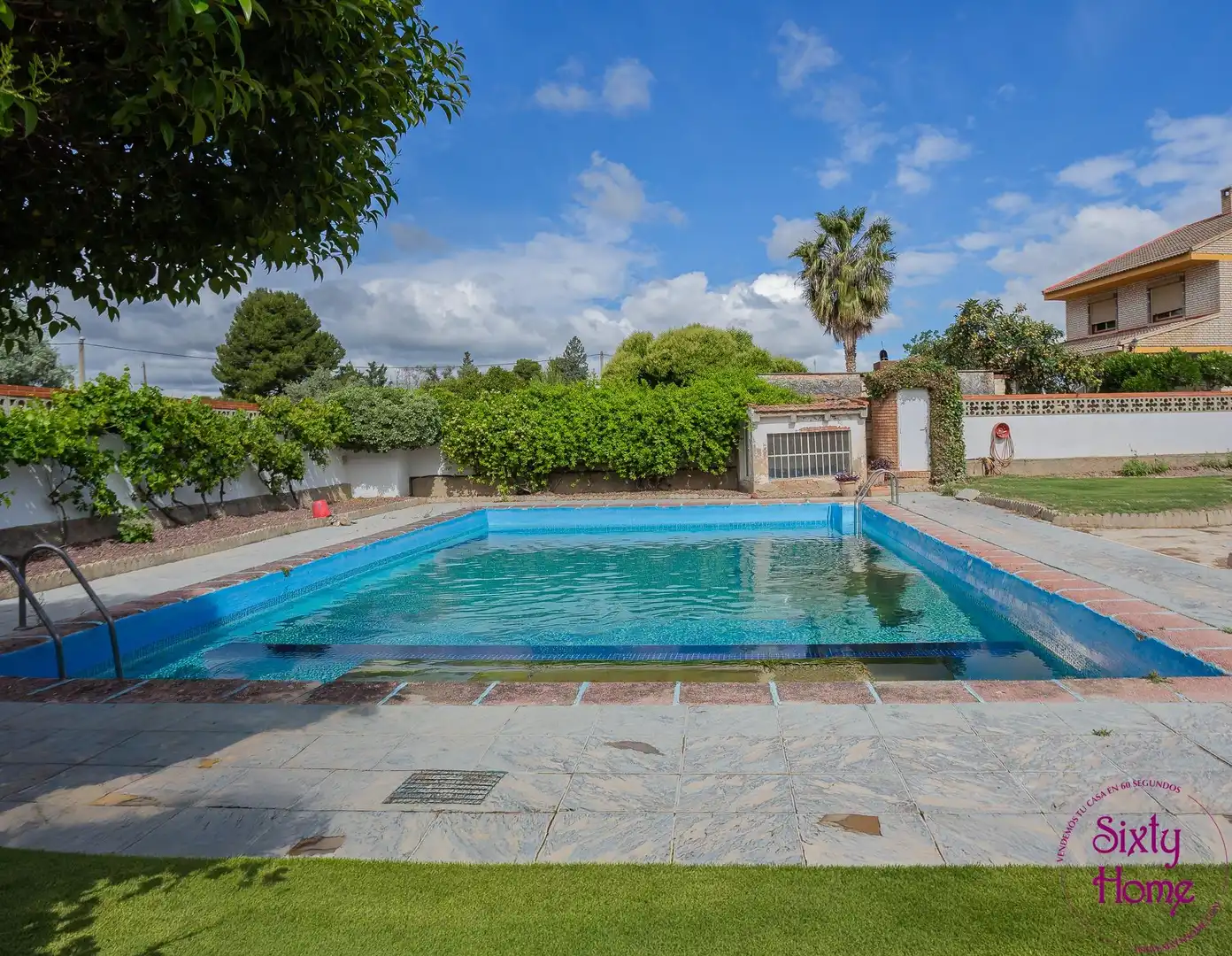 Piscina de Casa o chalet en venta en Cadrete con Aire acondicionado, Calefacción y Jardín privado
