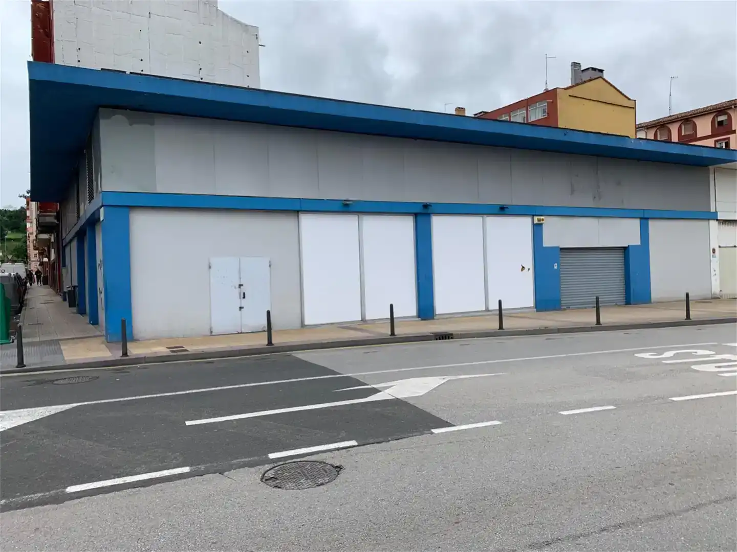 Vista exterior de Nau industrial en venda en Inmobiliaria - Barreda