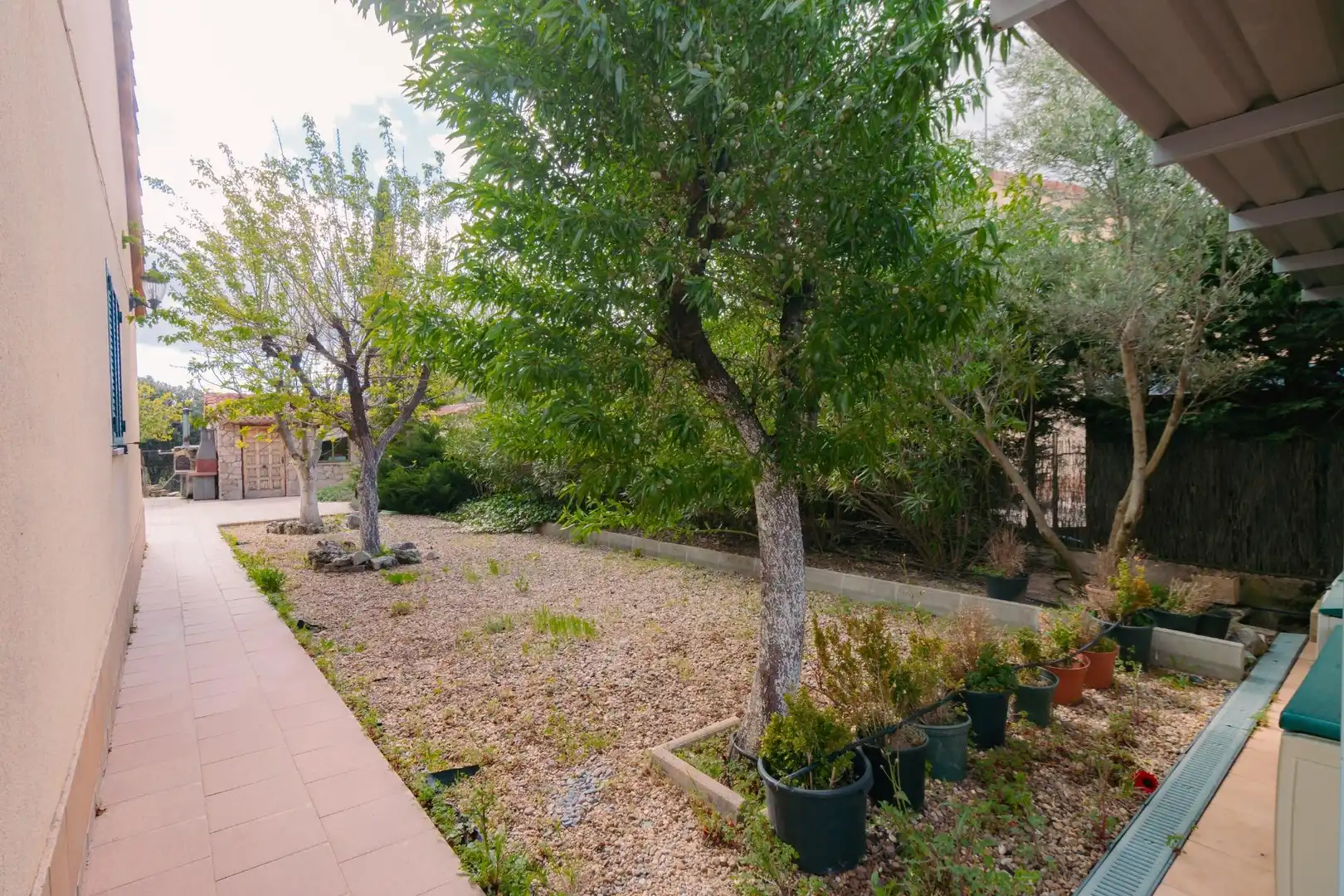 Jardí de Casa adosada en venda en Collado Mediano amb Calefacció i Terrassa