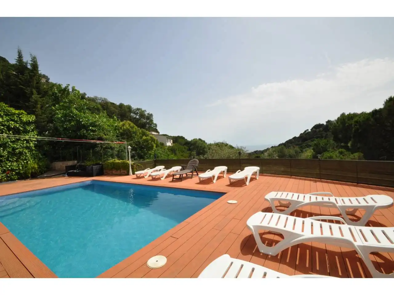 Swimming pool of Houses for sale in Lloret de Mar  with Private garden, Swimming Pool and Furnished