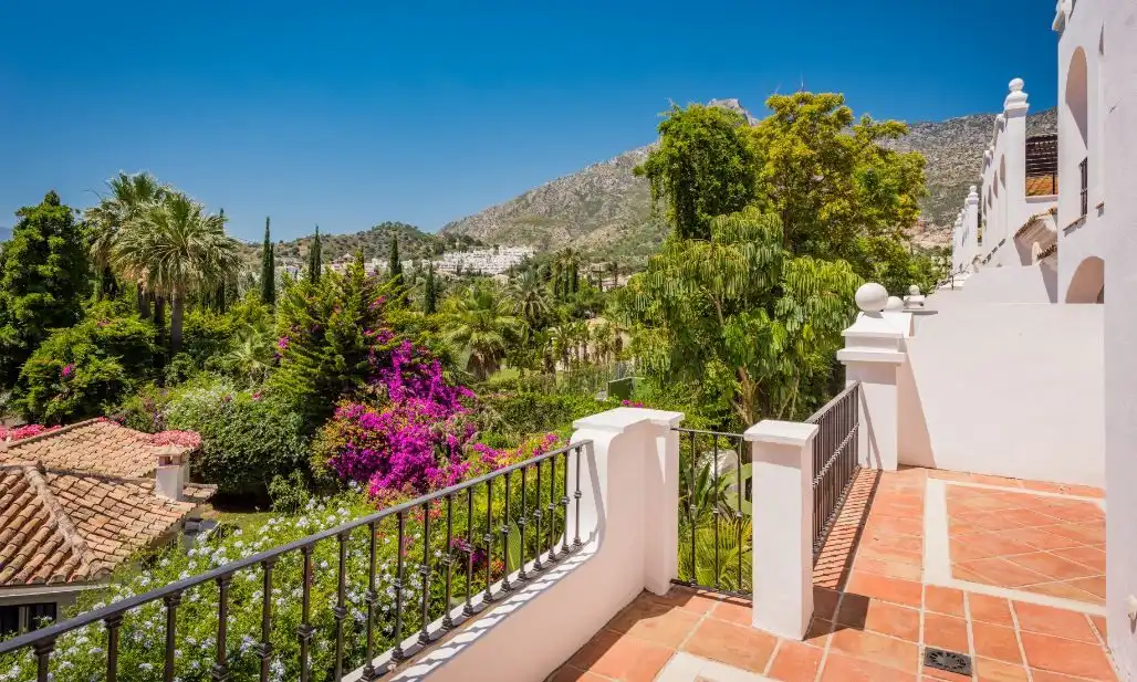 Jardín de Apartamento en venta en Marbella con Aire acondicionado, Calefacción y Parquet