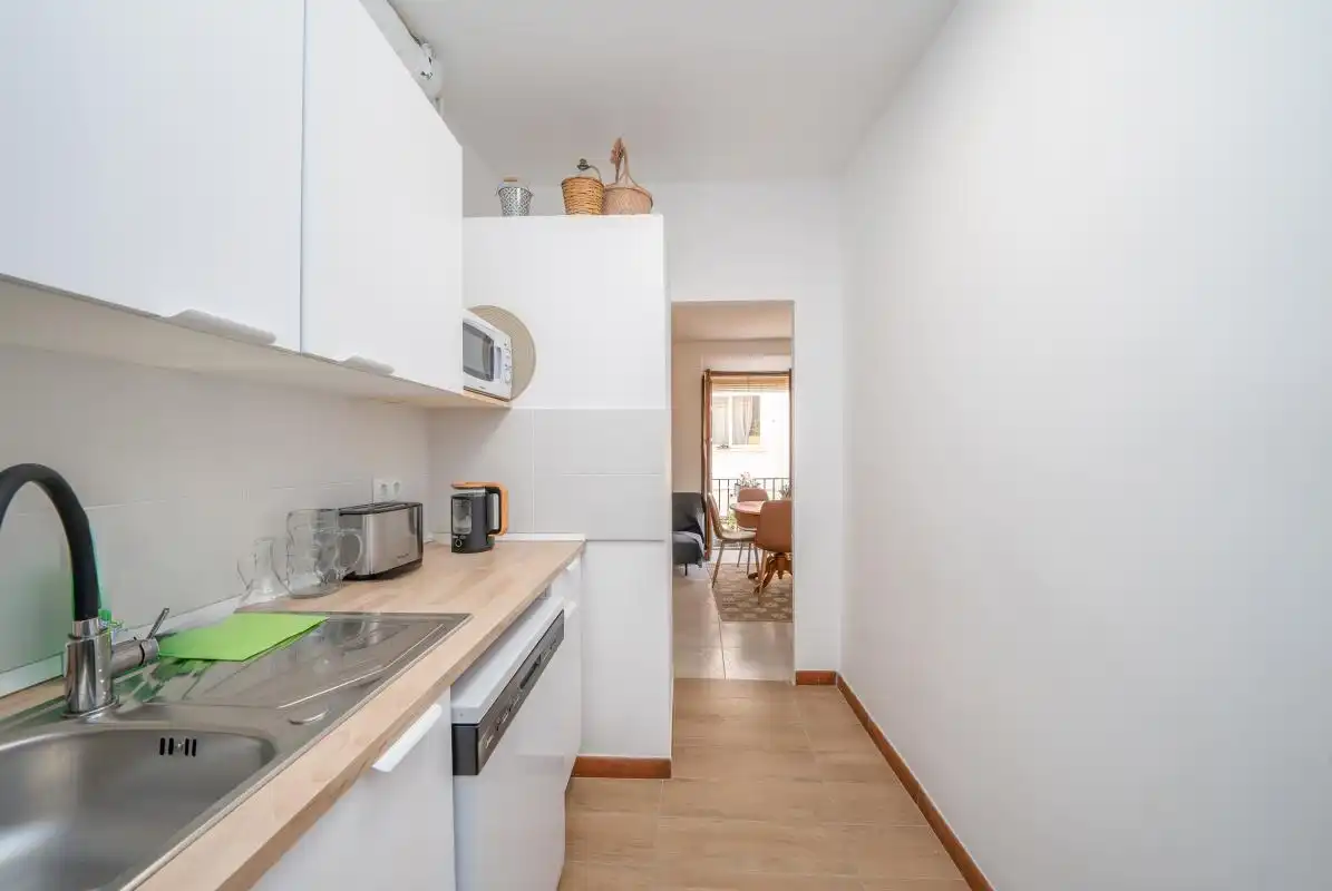 Cocina de Planta baja en venta en Benidorm con Aire acondicionado, Calefacción y Terraza