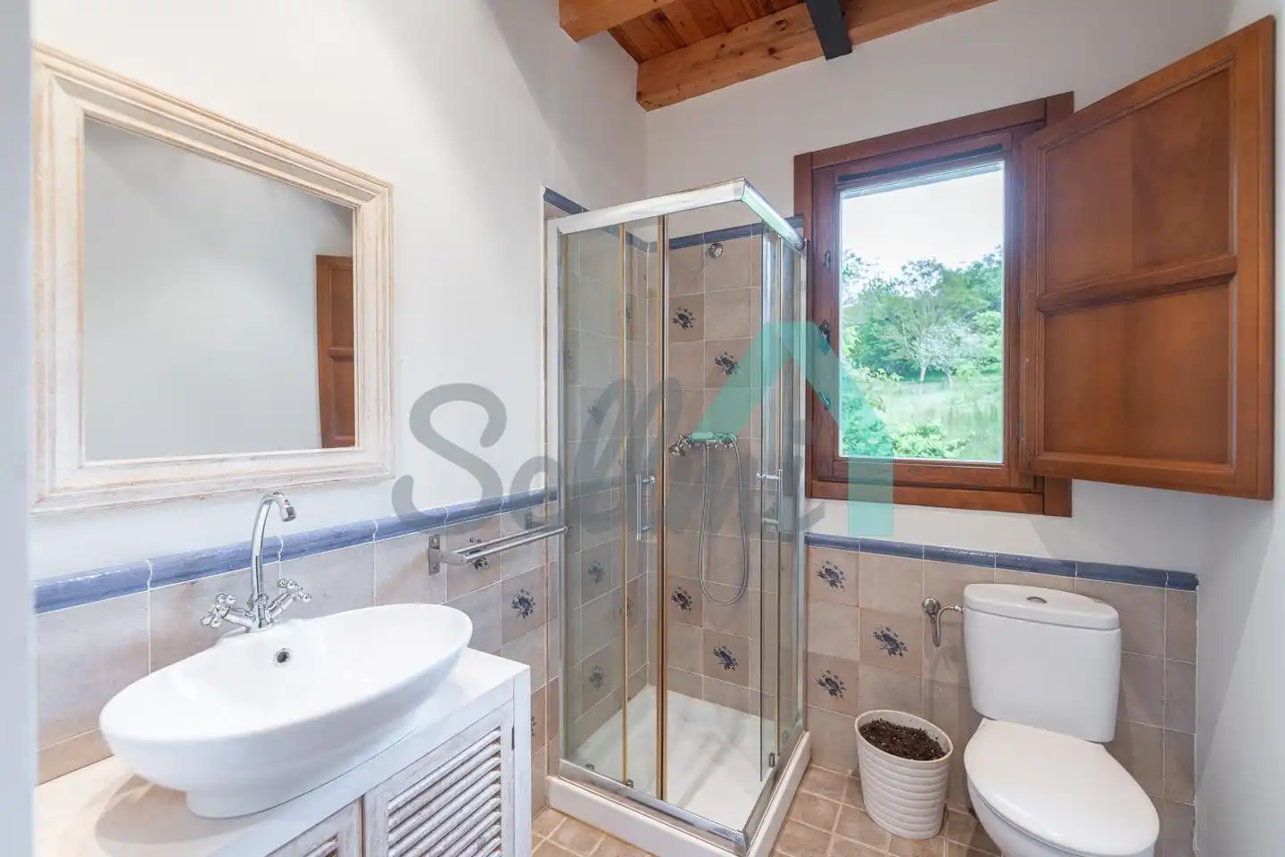 Baño de Casa o chalet en venta en Villaviciosa con Calefacción, Jardín privado y Parquet