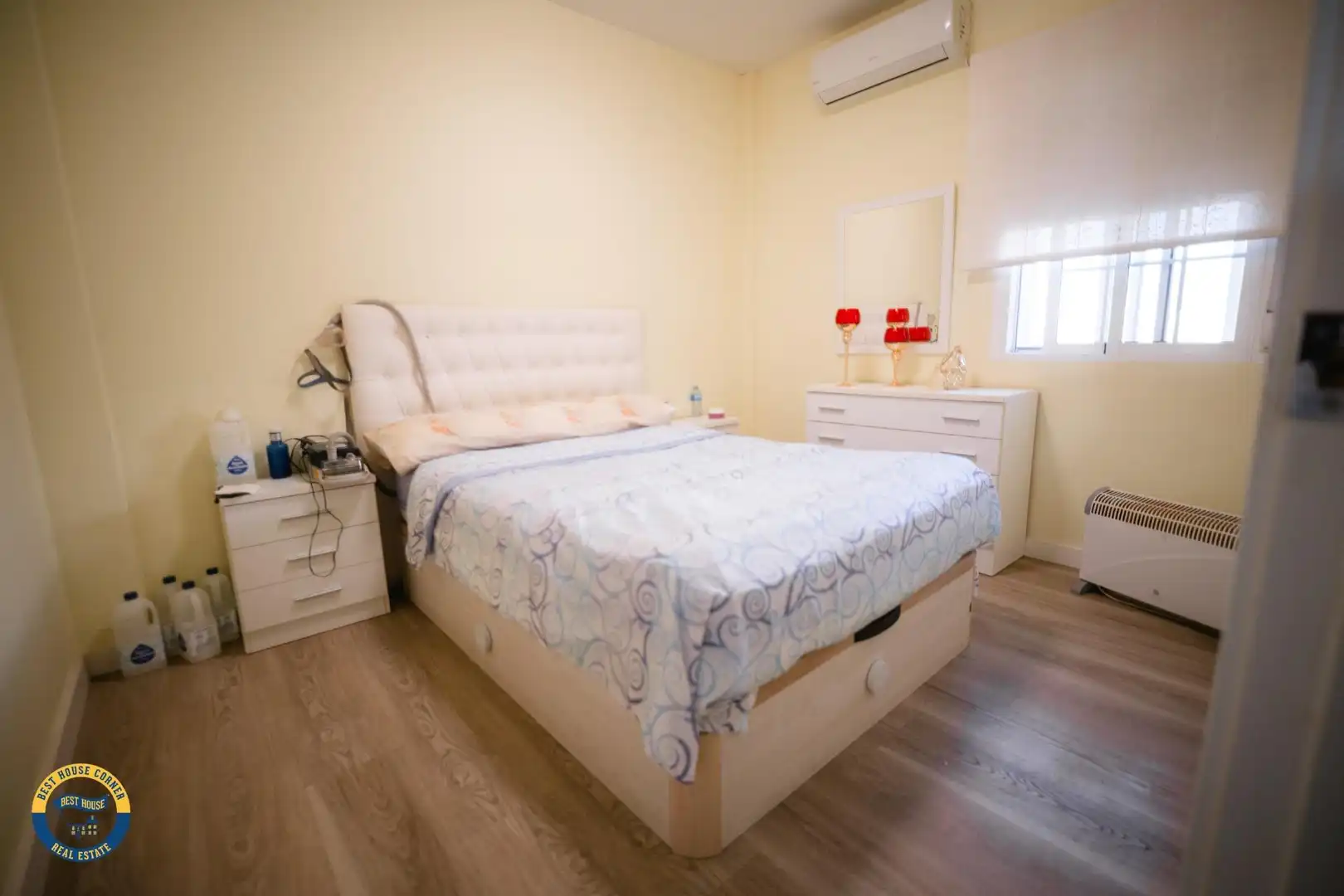 Habitación de Casa adosada en venta en Los Santos de Maimona con Aire acondicionado y Terraza