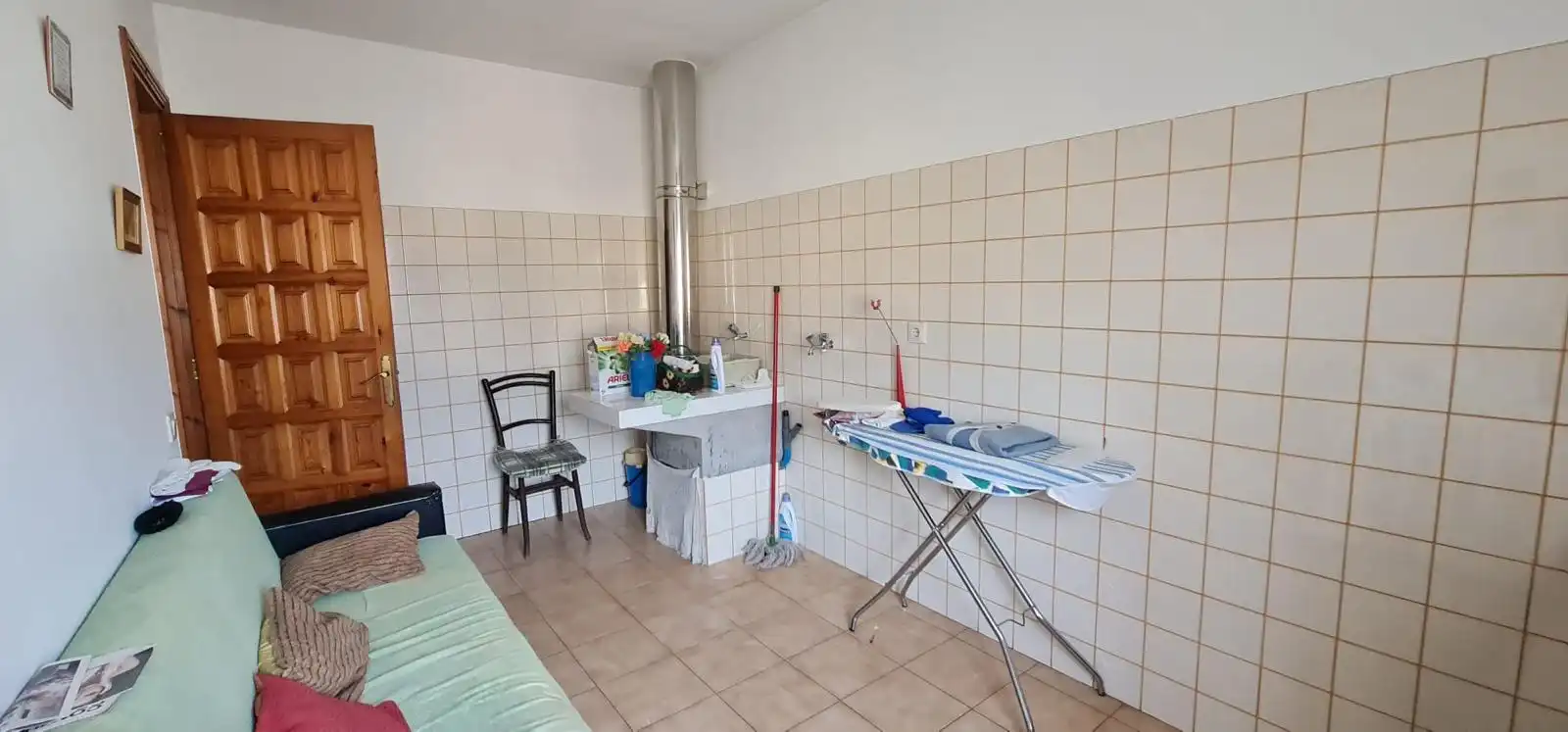 Cuina de Casa adosada en venda en Sant Llorenç de Morunys amb Calefacció, Terrassa i Moblat
