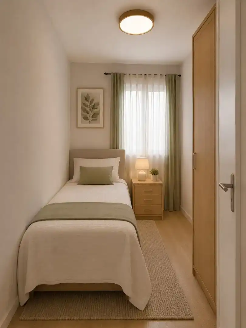 Bedroom of Flat for sale in Badalona