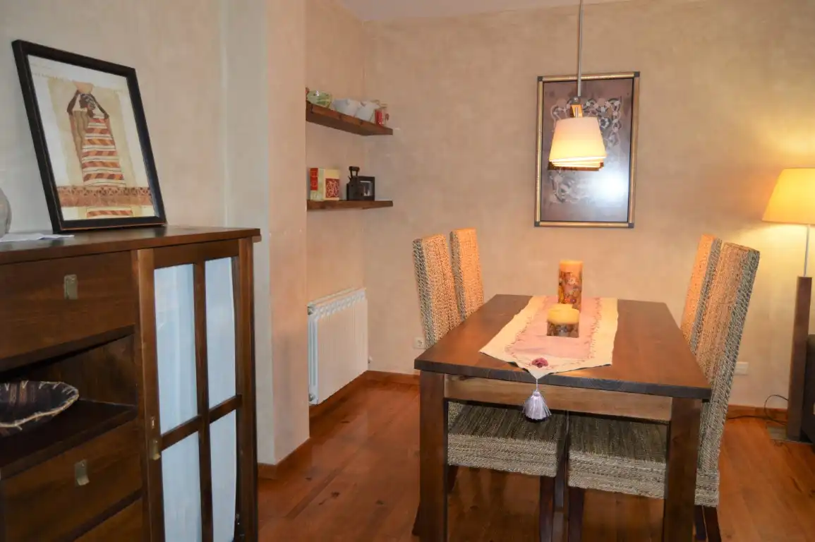 Dining room of Apartments for rent in Puigcerdà  with Heating, Parquet flooring and Terrace