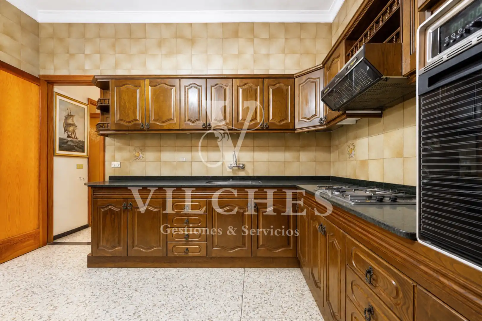 Cocina de Casa o chalet en venta en Teror con Parquet, Terraza y Trastero
